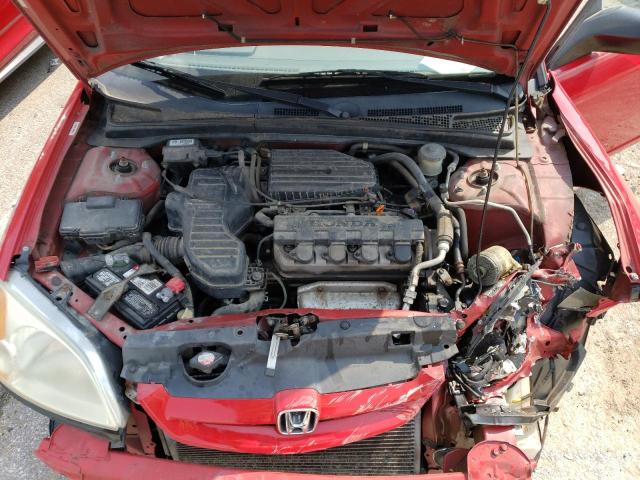 Photo 10 VIN: 1HGEM22531L014491 - HONDA CIVIC LX 