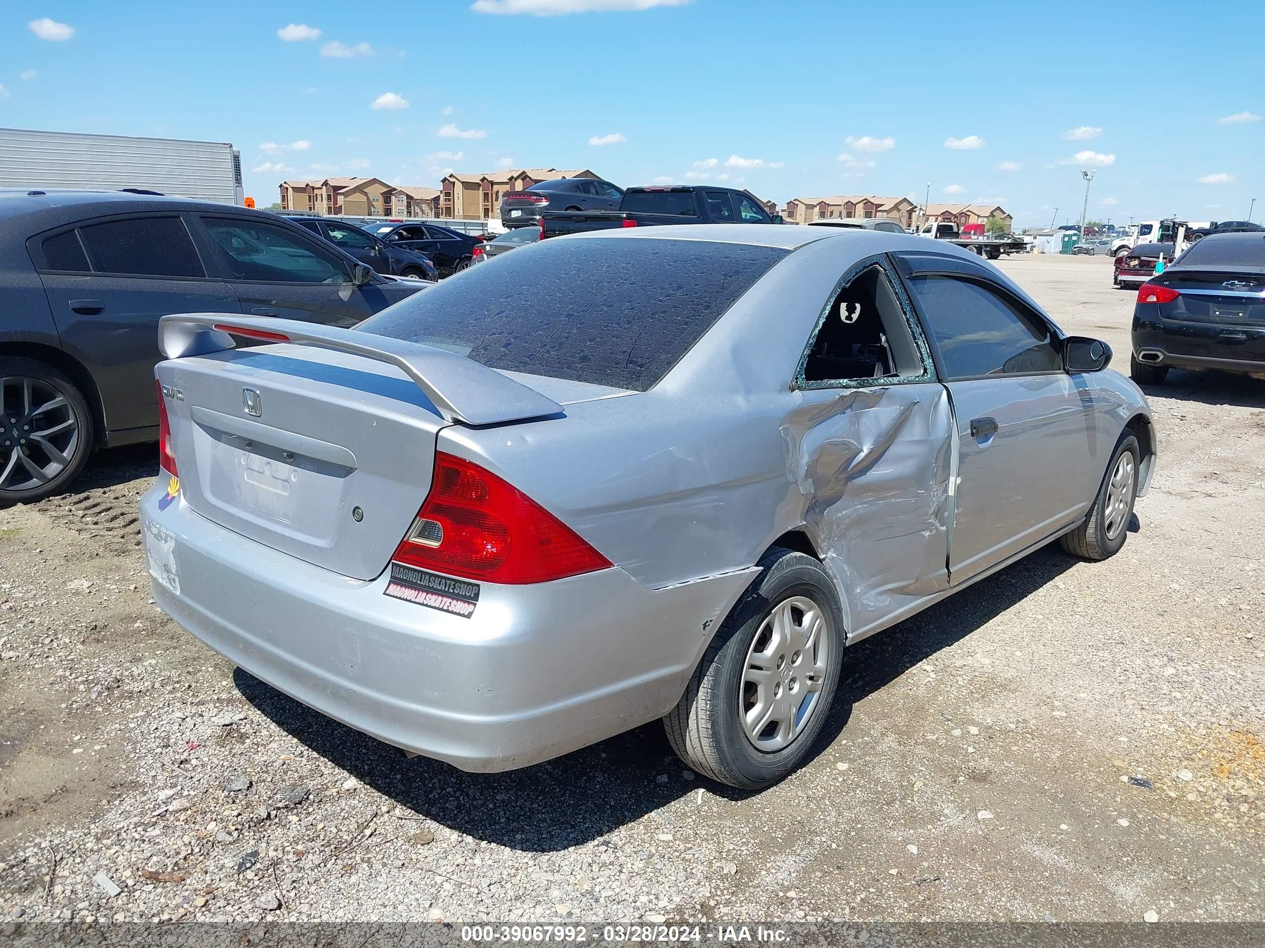 Photo 3 VIN: 1HGEM22551L085174 - HONDA CIVIC 