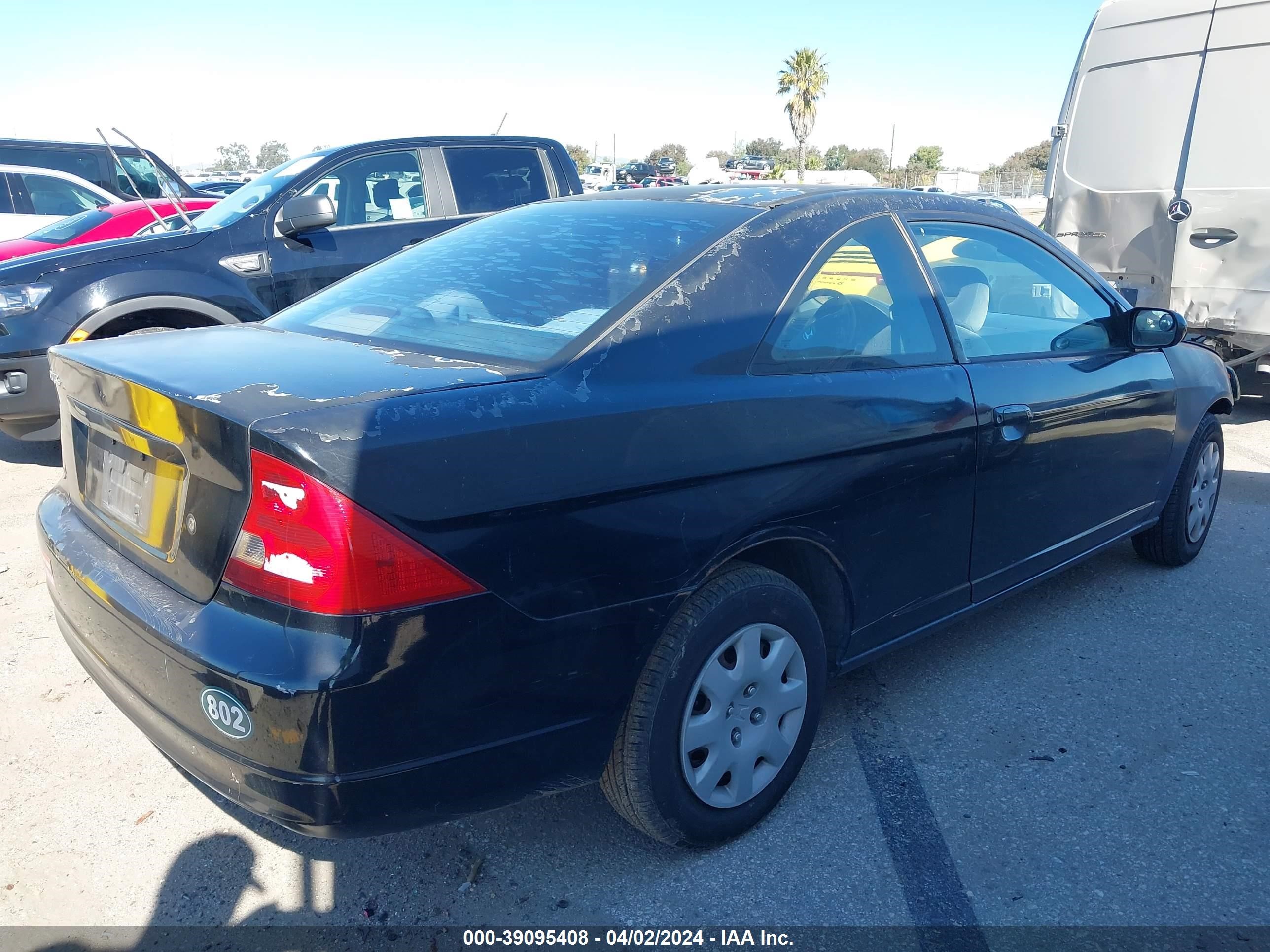 Photo 3 VIN: 1HGEM22552L009262 - HONDA CIVIC 