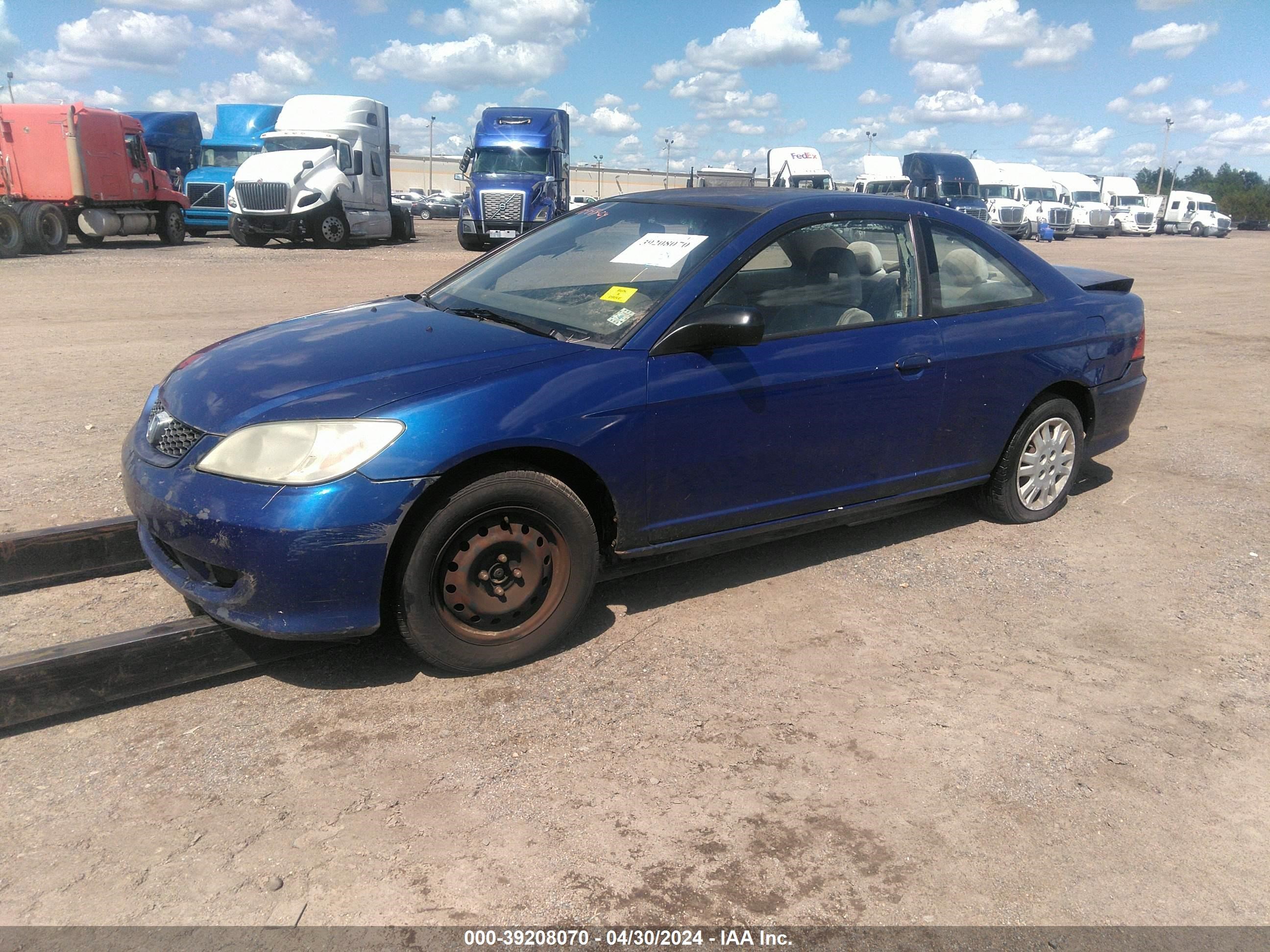 Photo 1 VIN: 1HGEM22554L029045 - HONDA CIVIC 