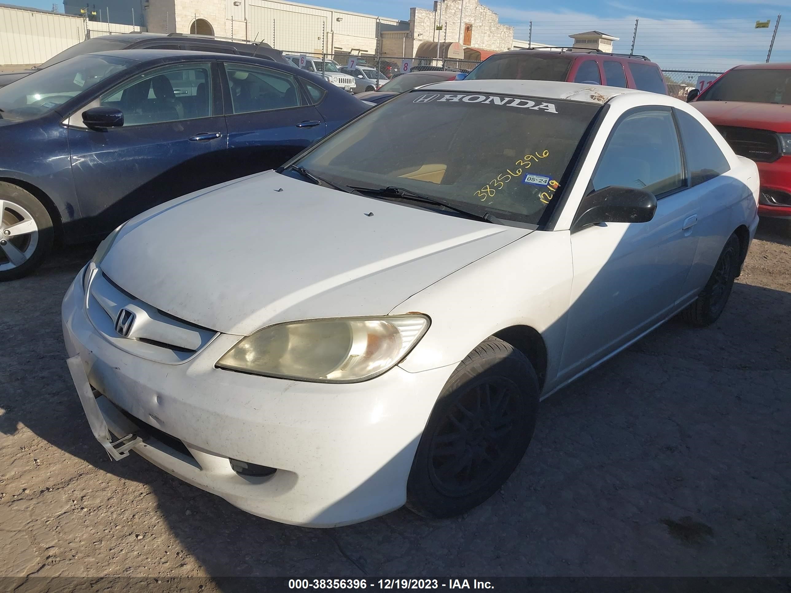 Photo 1 VIN: 1HGEM22554L039302 - HONDA CIVIC 