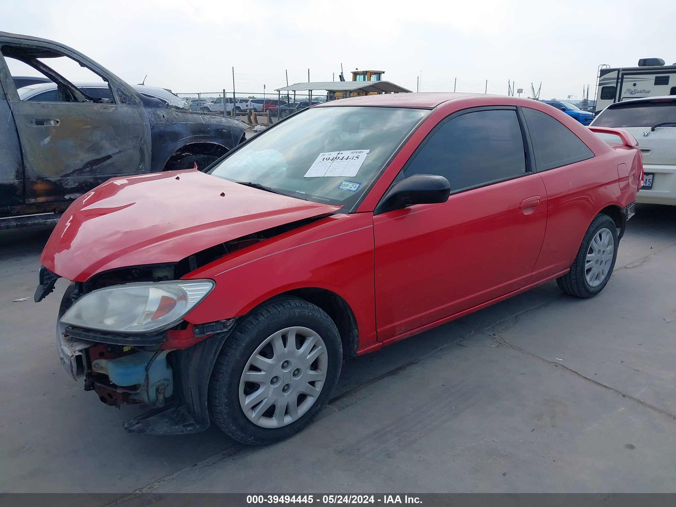 Photo 1 VIN: 1HGEM22565L070348 - HONDA CIVIC 