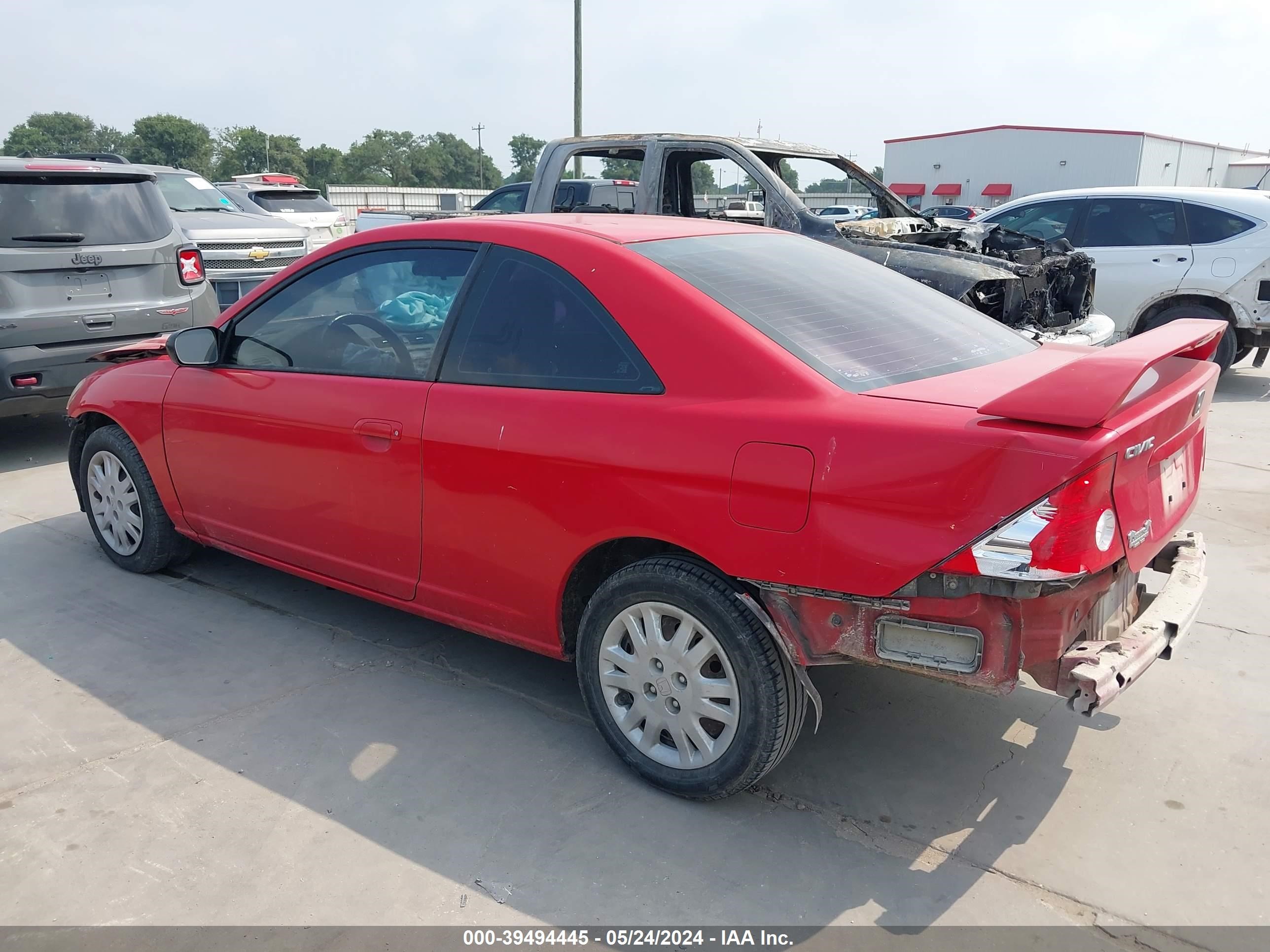 Photo 2 VIN: 1HGEM22565L070348 - HONDA CIVIC 