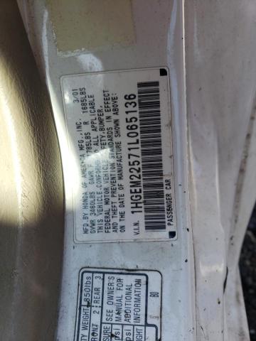 Photo 11 VIN: 1HGEM22571L065136 - HONDA CIVIC 