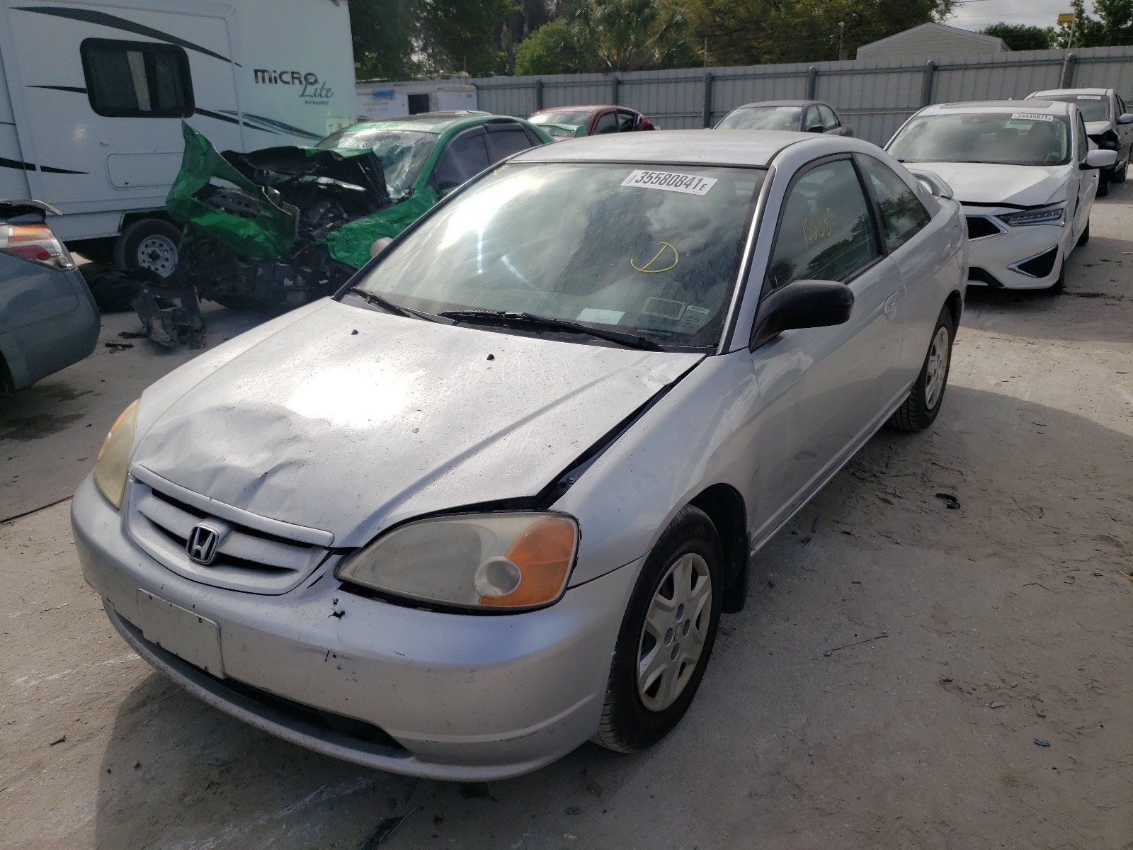 Photo 1 VIN: 1HGEM22573L022385 - HONDA CIVIC LX 