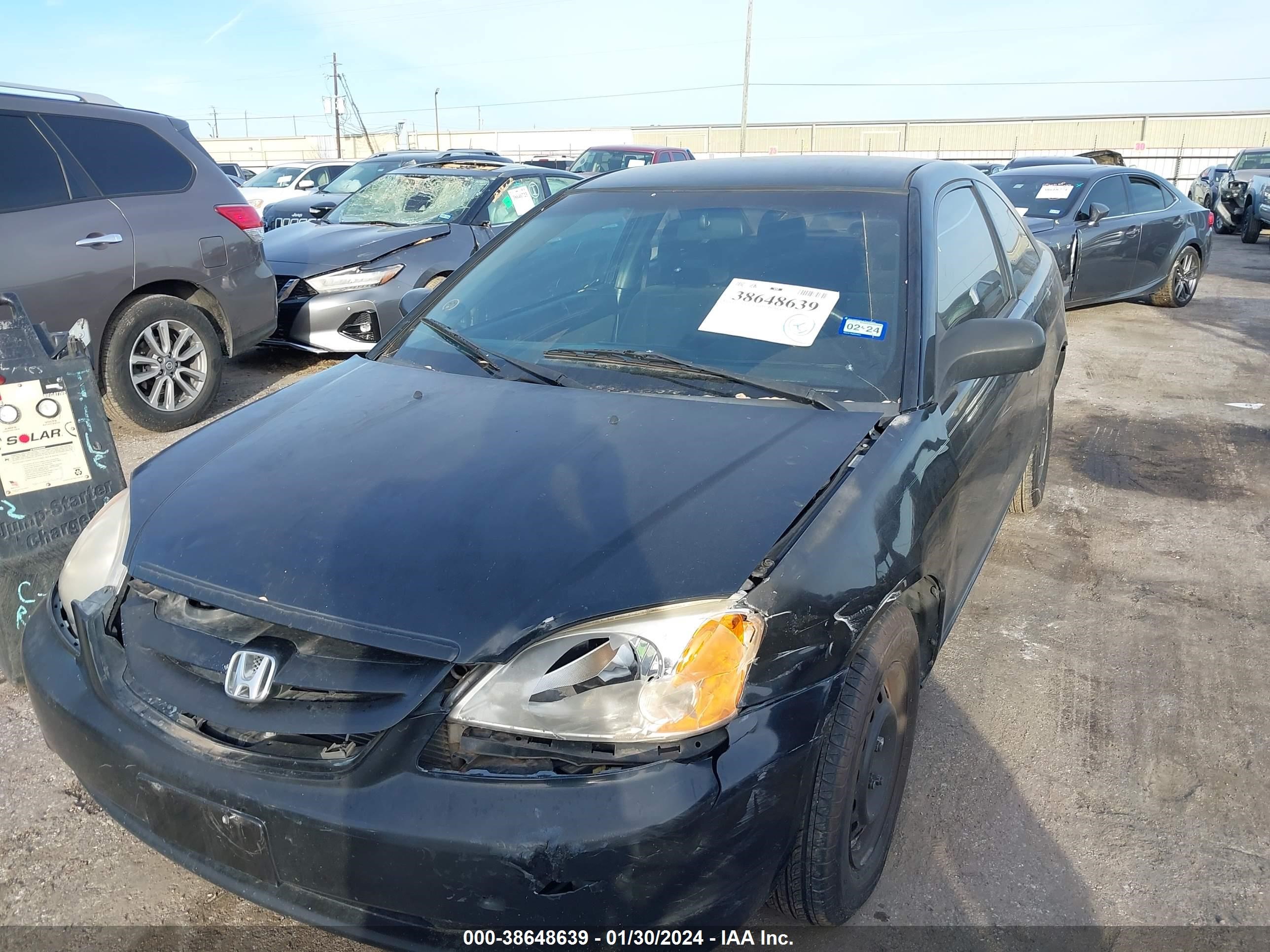 Photo 1 VIN: 1HGEM22573L070906 - HONDA CIVIC 