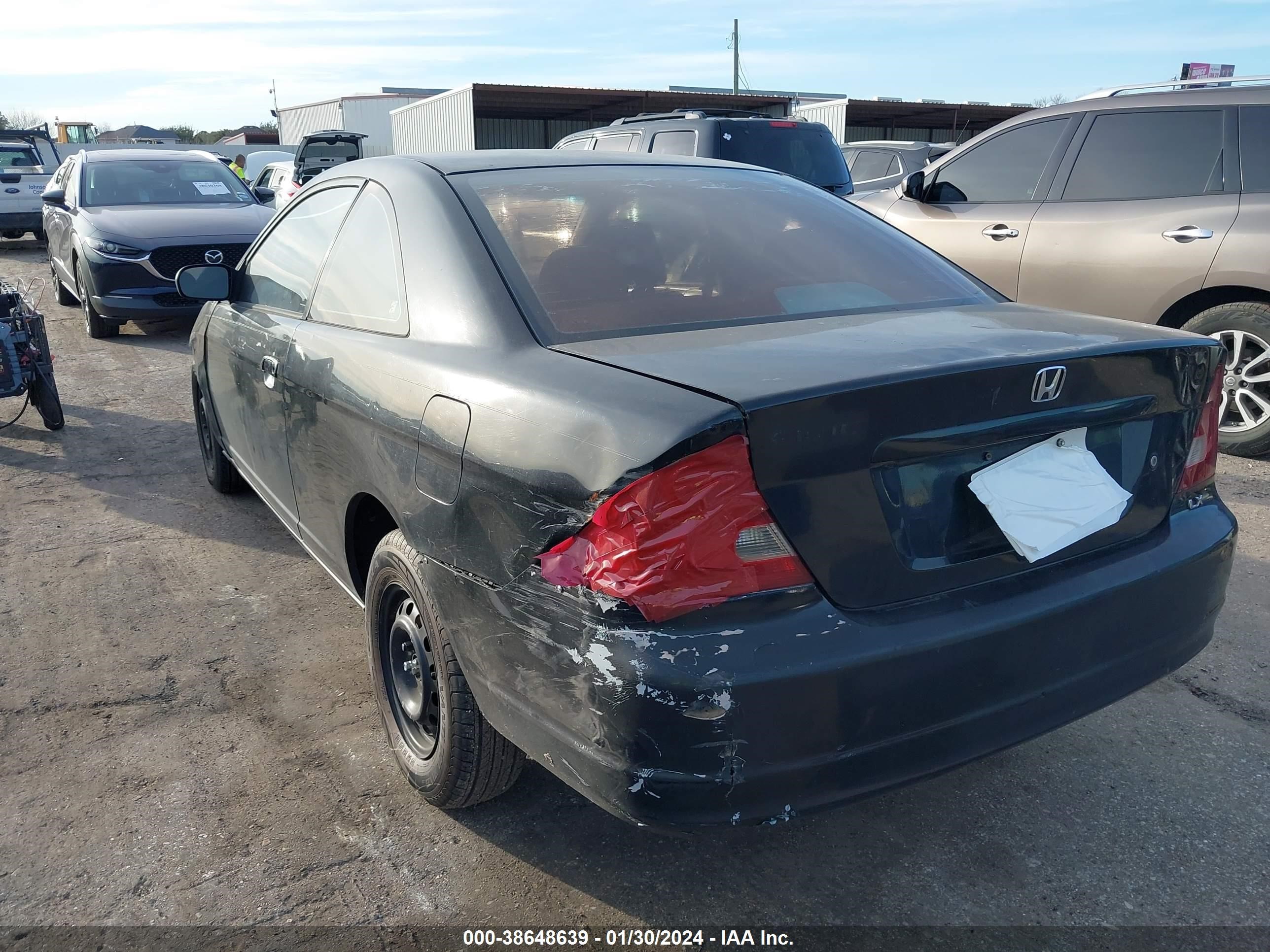 Photo 2 VIN: 1HGEM22573L070906 - HONDA CIVIC 