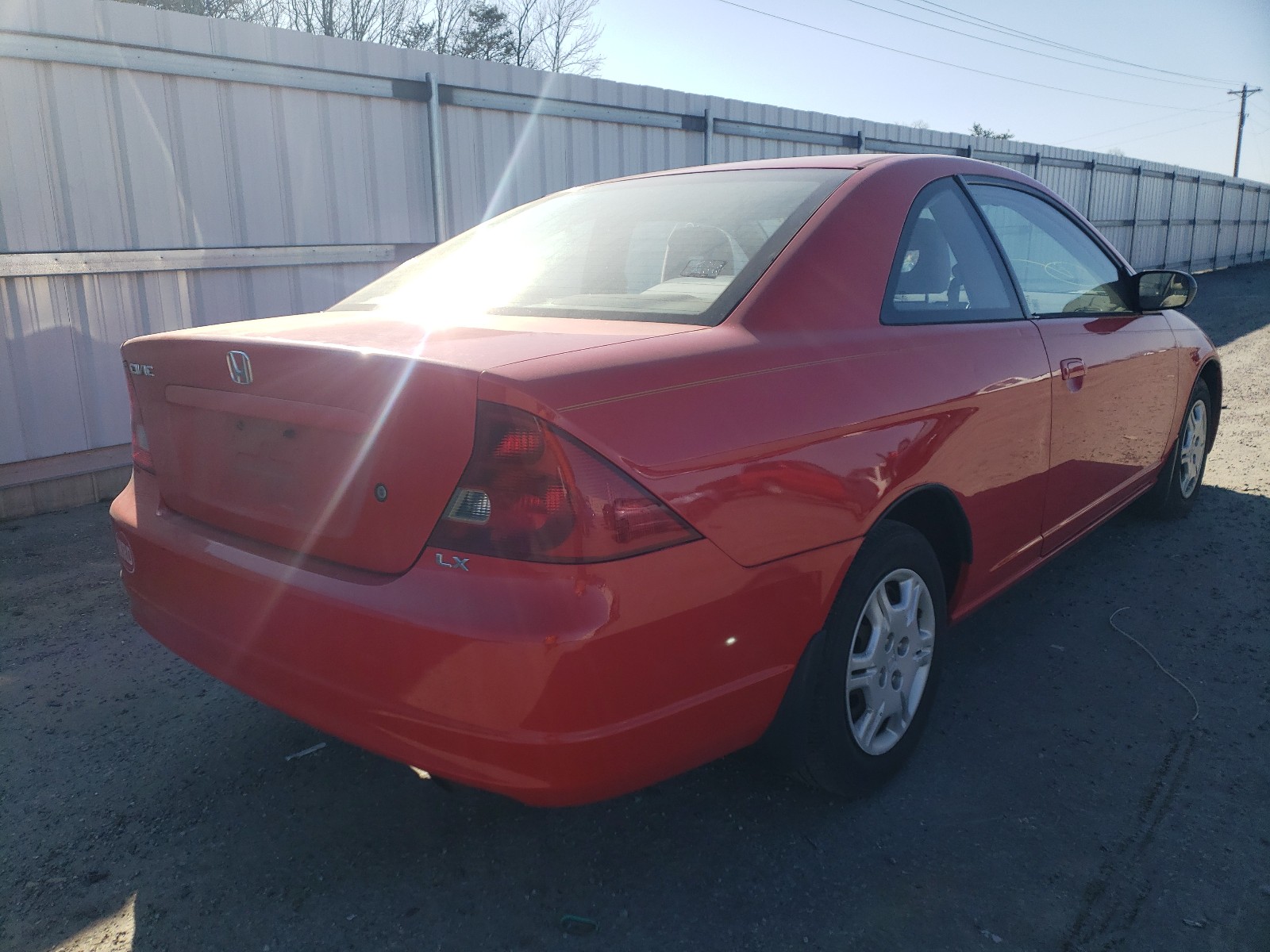 Photo 3 VIN: 1HGEM225X2L013615 - HONDA CIVIC LX 