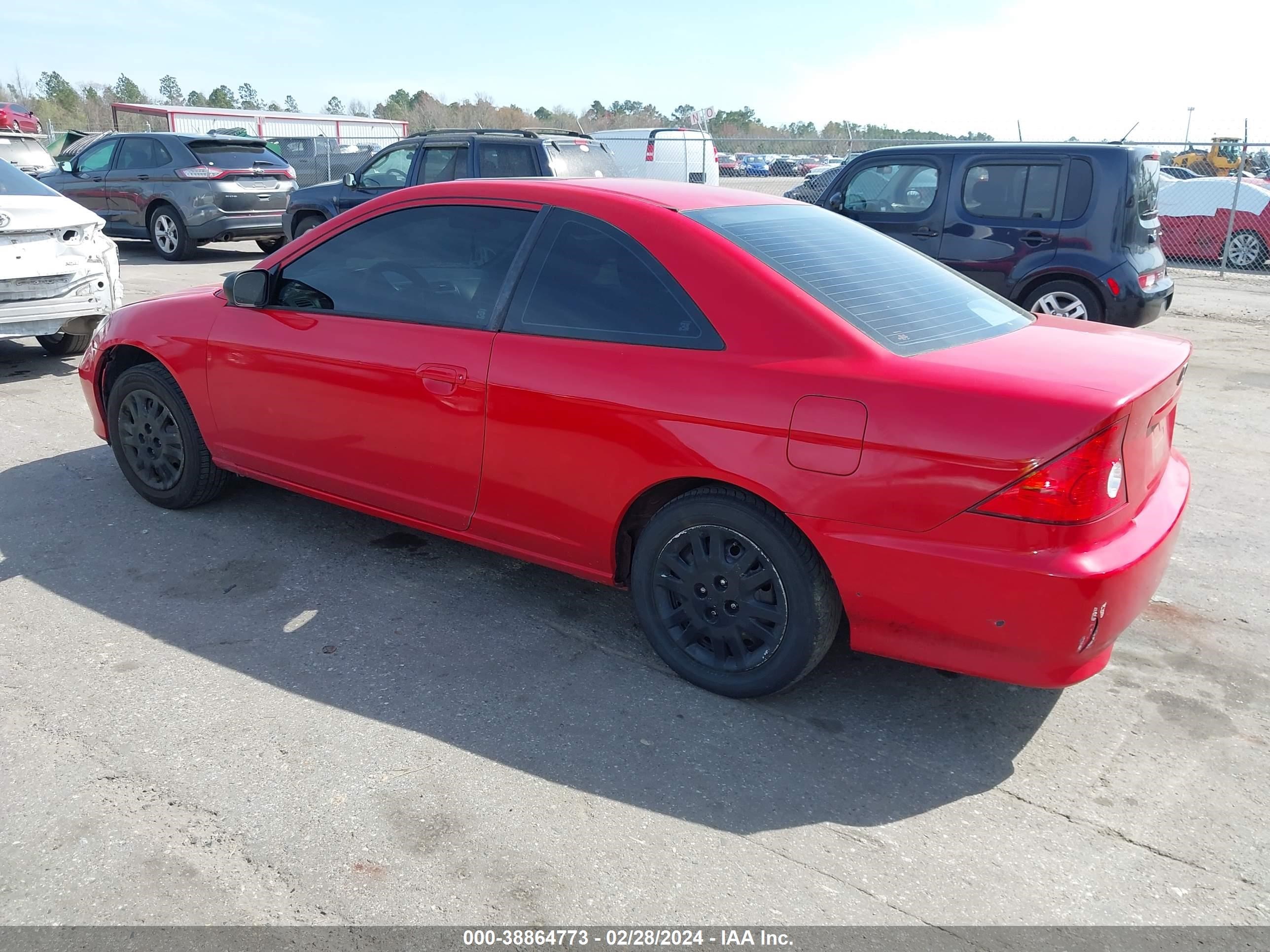 Photo 2 VIN: 1HGEM225X4L077012 - HONDA CIVIC 