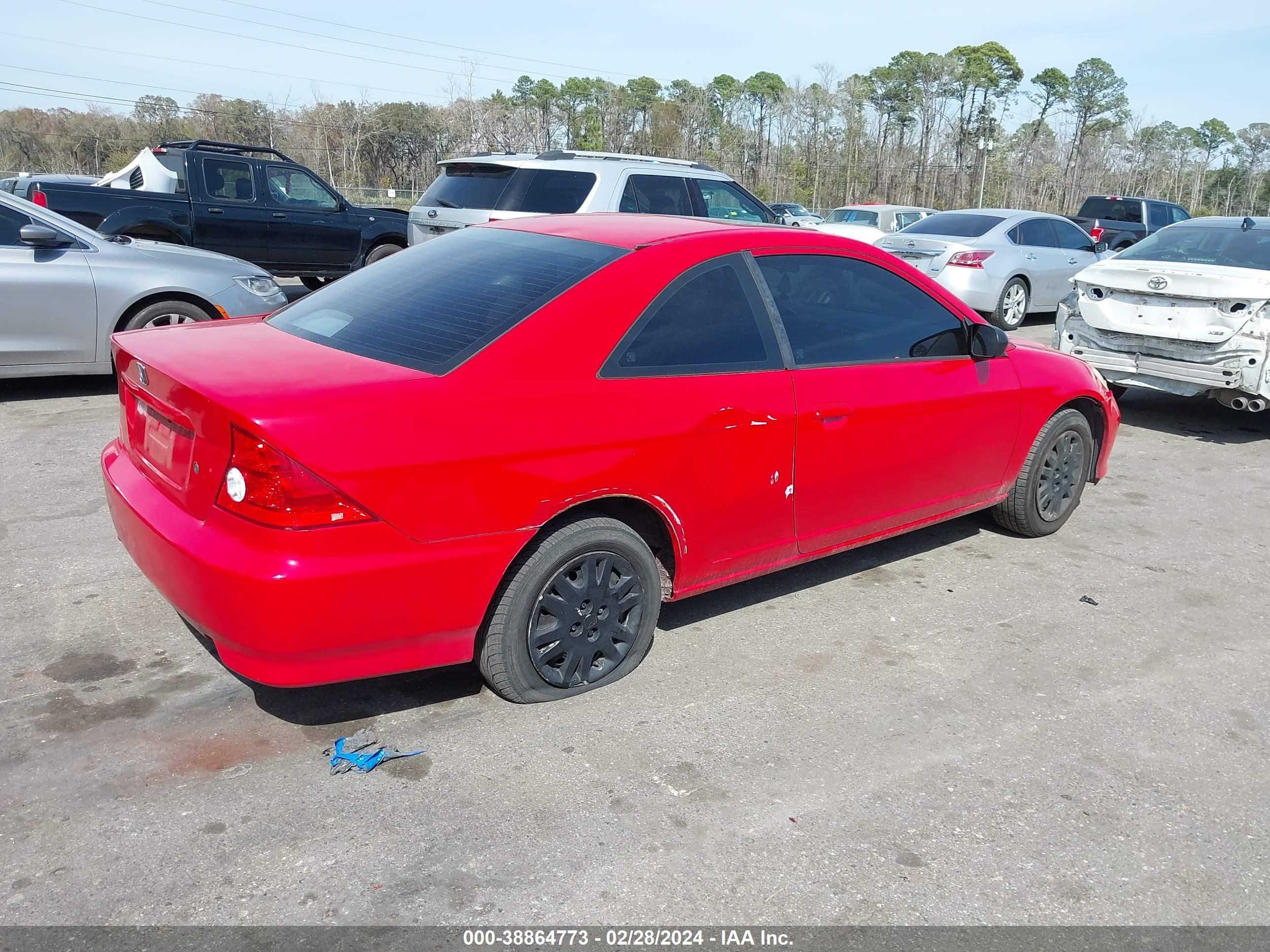 Photo 3 VIN: 1HGEM225X4L077012 - HONDA CIVIC 