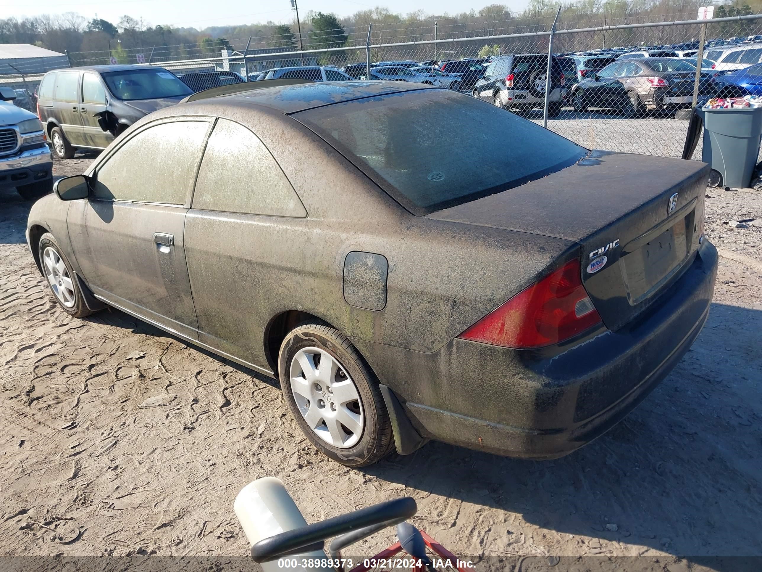 Photo 2 VIN: 1HGEM22912L091610 - HONDA CIVIC 