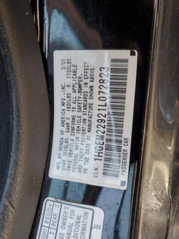 Photo 11 VIN: 1HGEM22921L072823 - HONDA CIVIC 