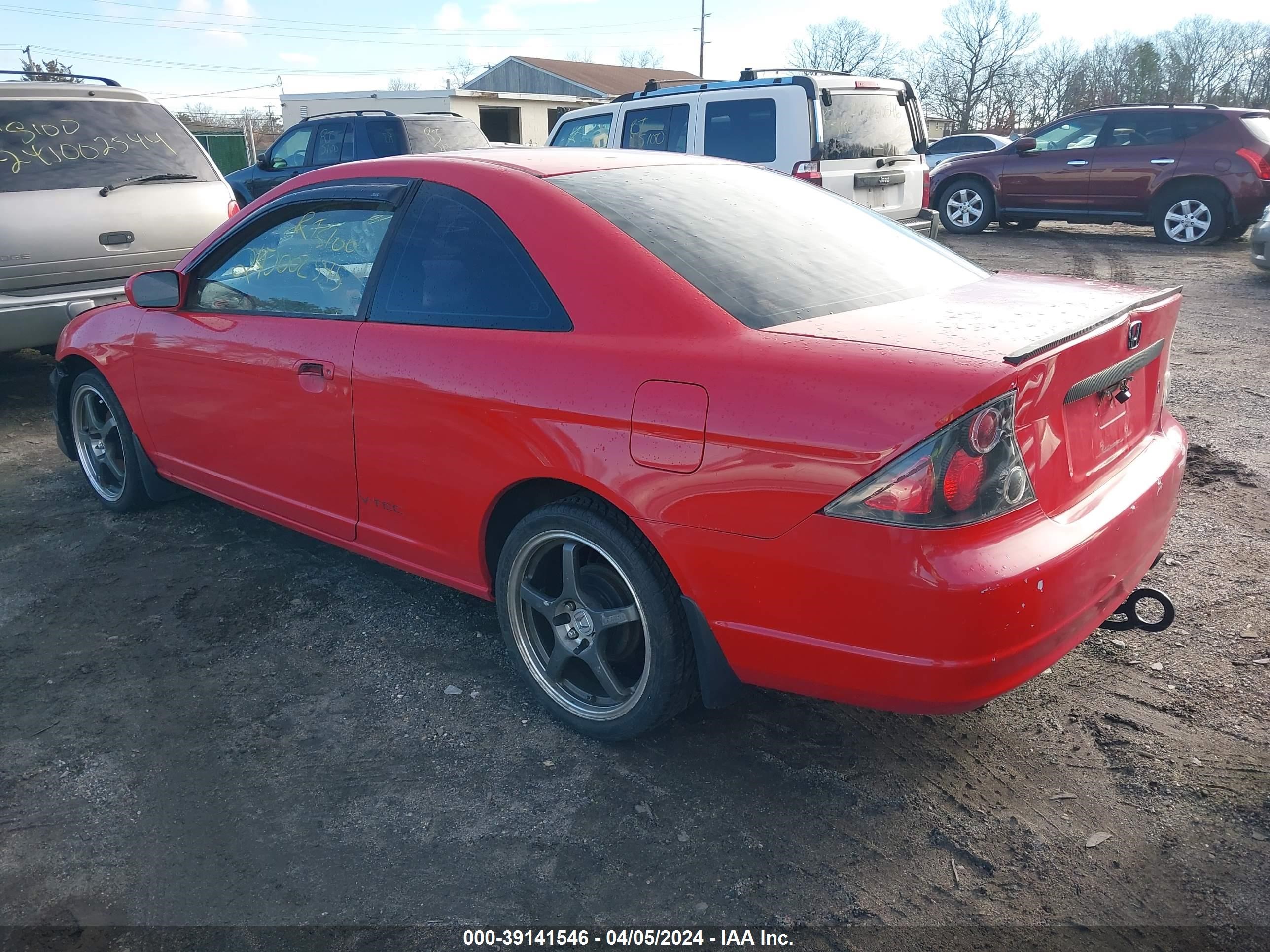 Photo 2 VIN: 1HGEM22921L105433 - HONDA CIVIC 