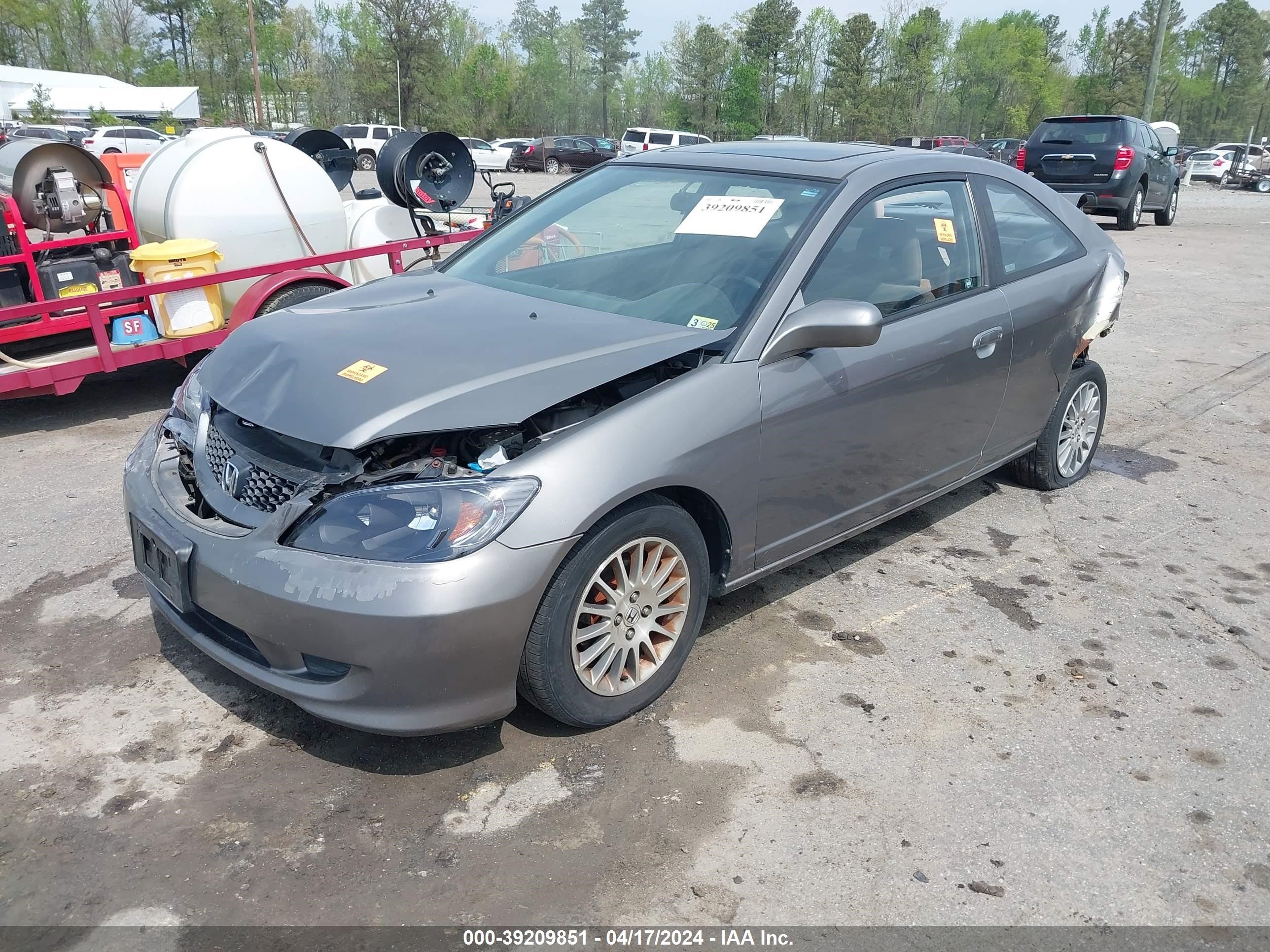 Photo 1 VIN: 1HGEM22925L003474 - HONDA CIVIC 