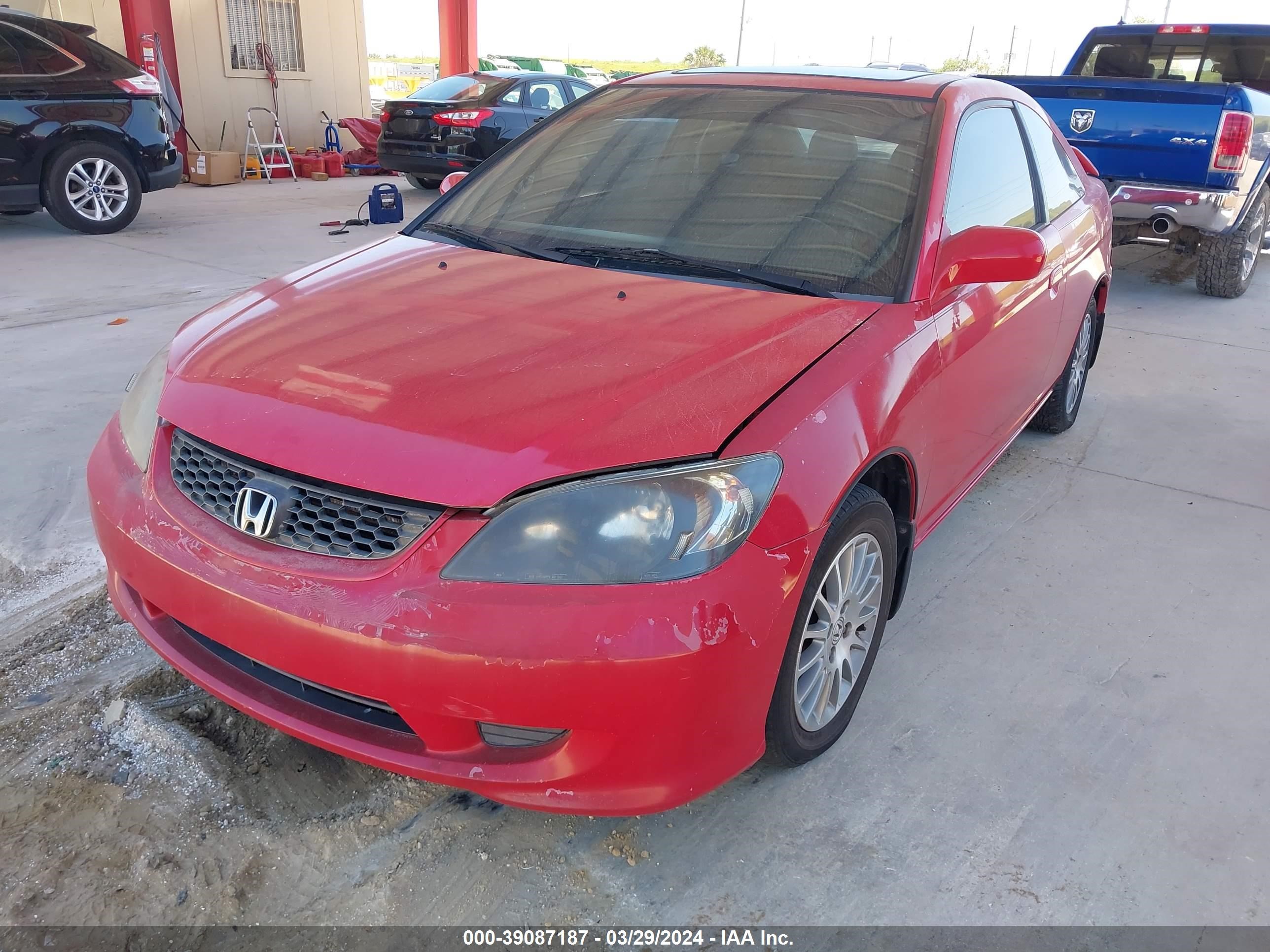 Photo 1 VIN: 1HGEM22925L053209 - HONDA CIVIC 