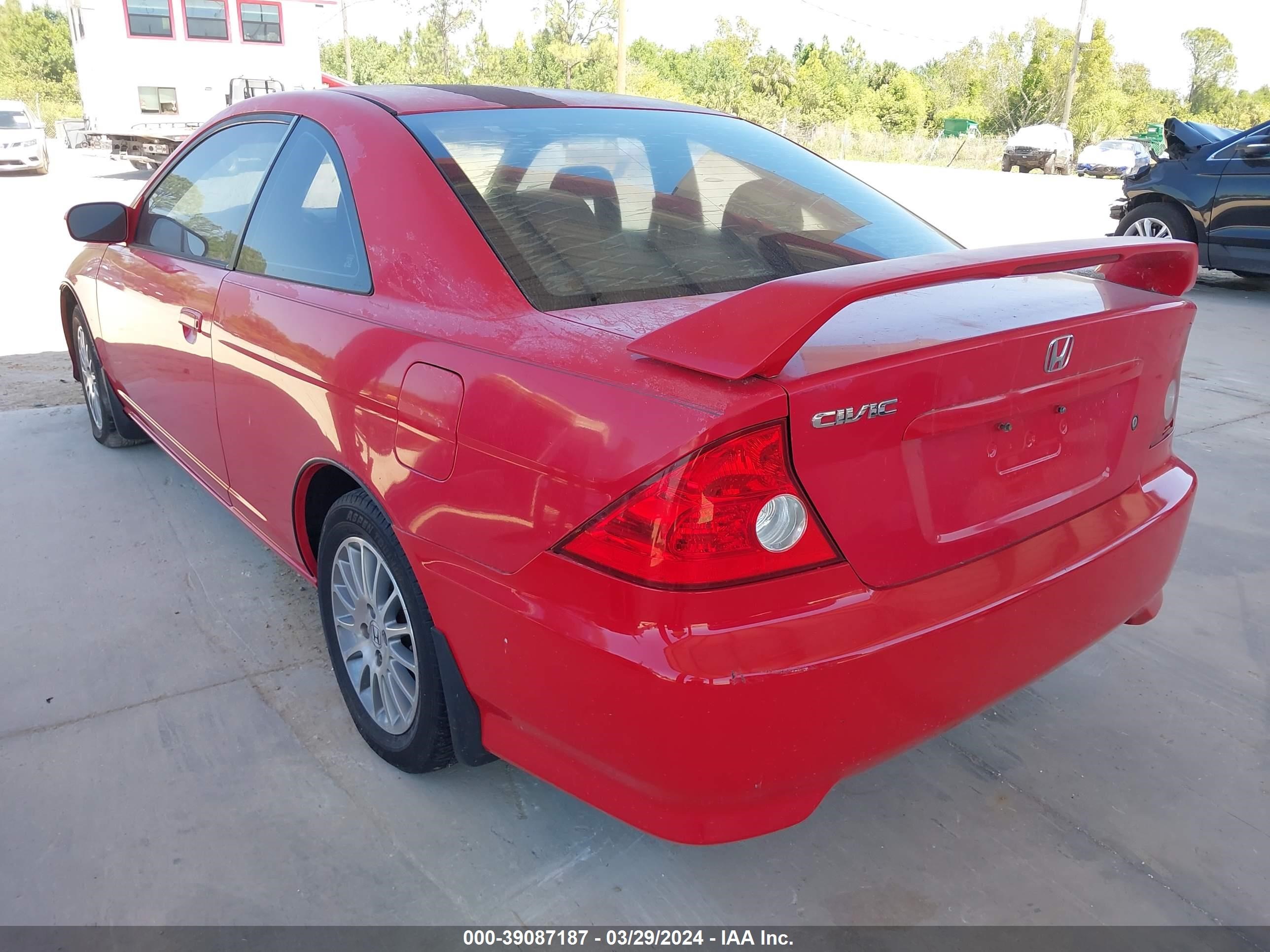 Photo 2 VIN: 1HGEM22925L053209 - HONDA CIVIC 