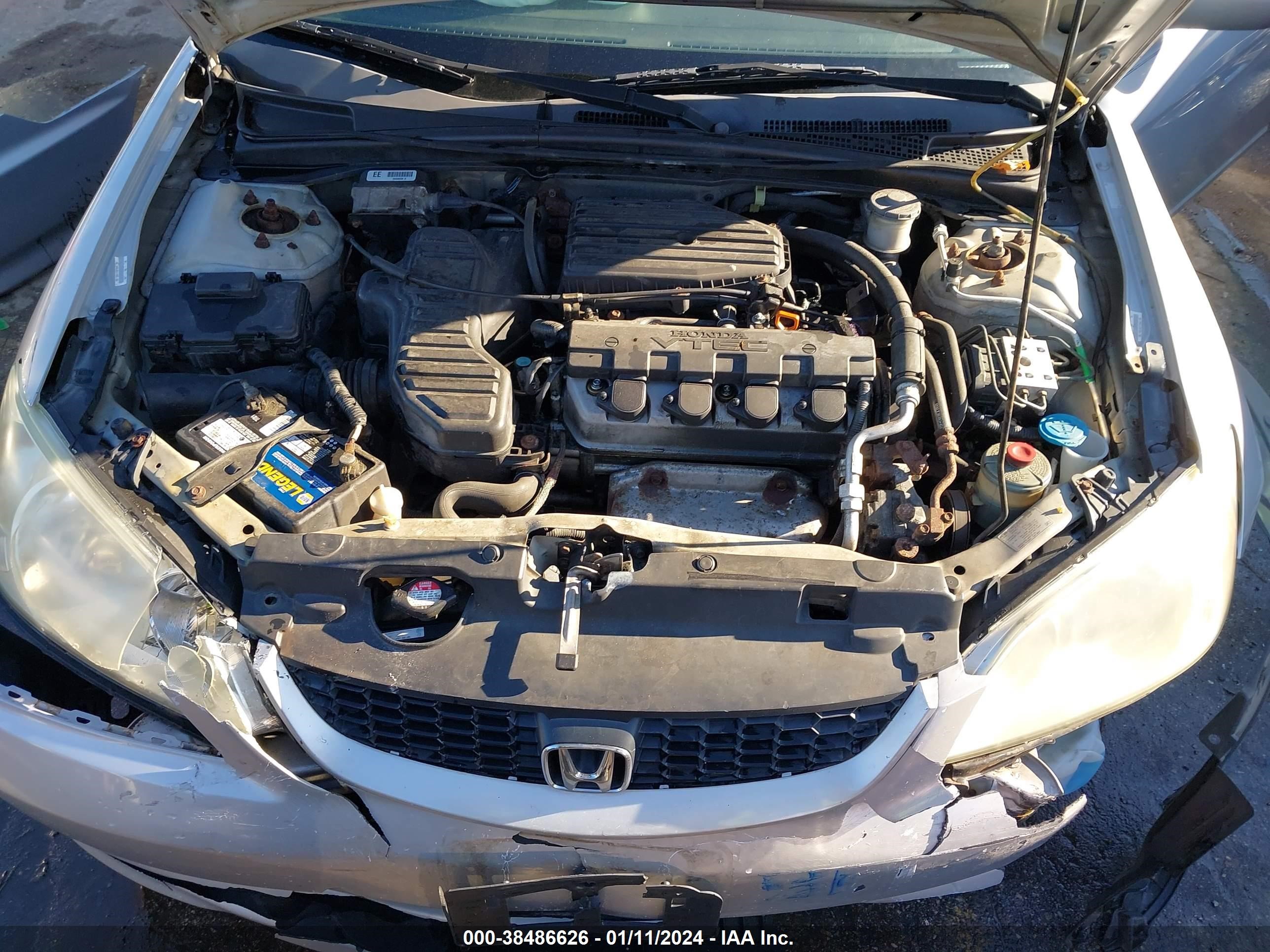 Photo 9 VIN: 1HGEM22925L055588 - HONDA CIVIC 