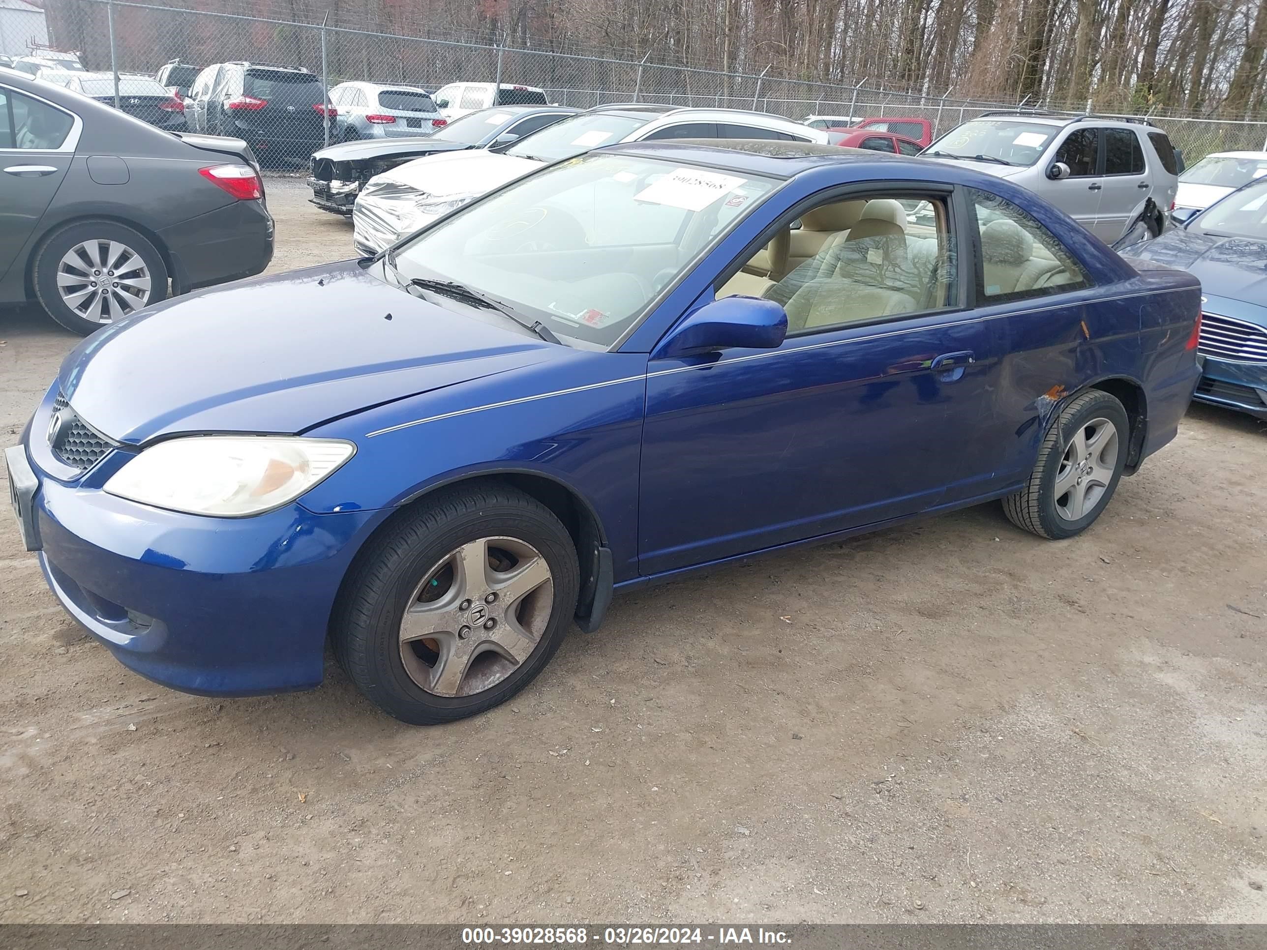 Photo 1 VIN: 1HGEM22935L032076 - HONDA CIVIC 