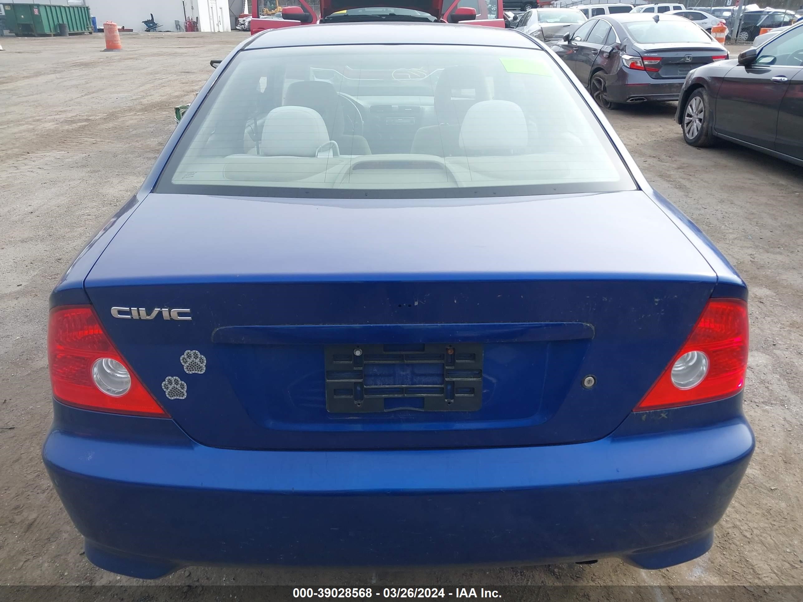 Photo 15 VIN: 1HGEM22935L032076 - HONDA CIVIC 