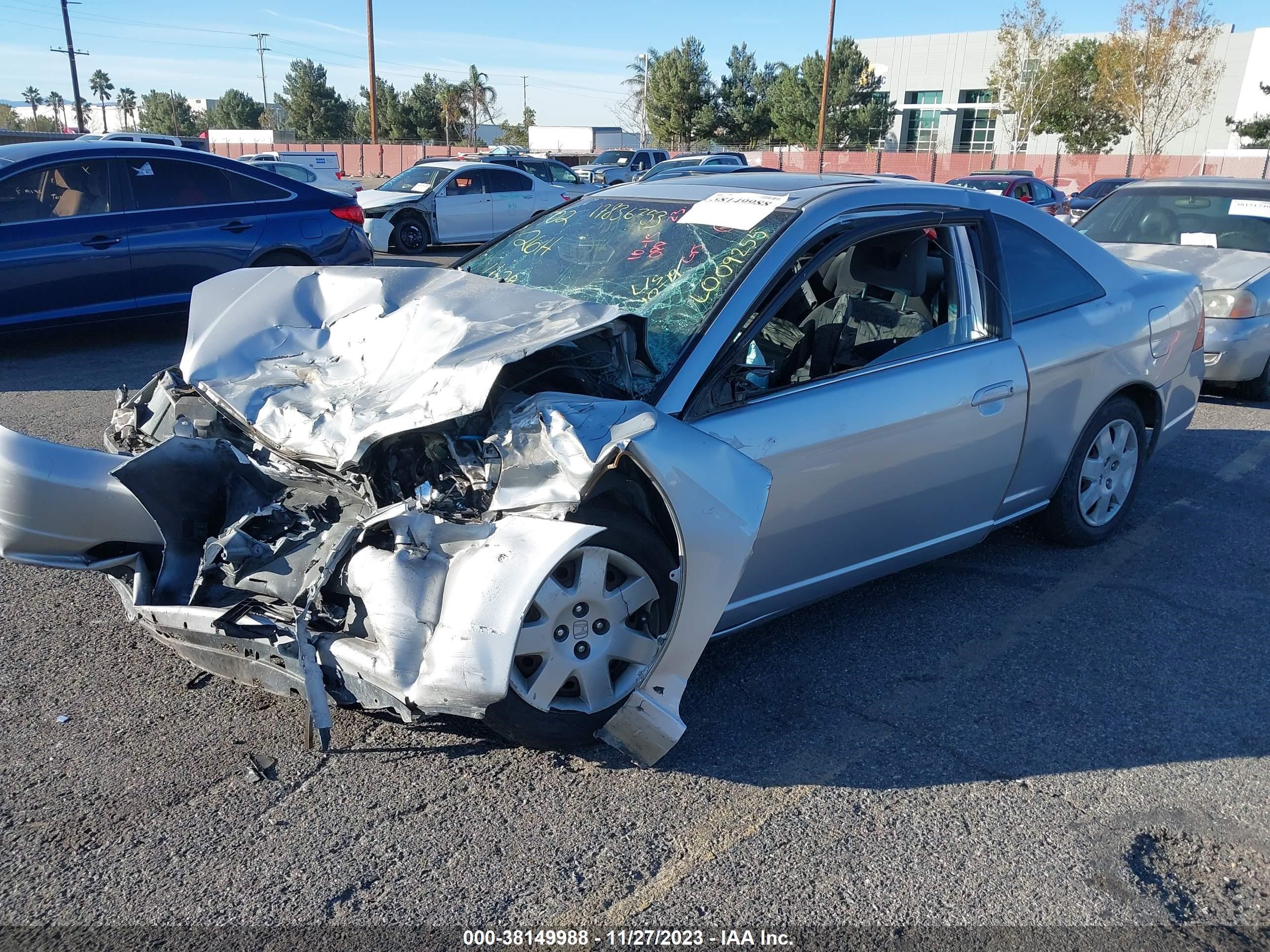 Photo 1 VIN: 1HGEM22942L009255 - HONDA CIVIC 