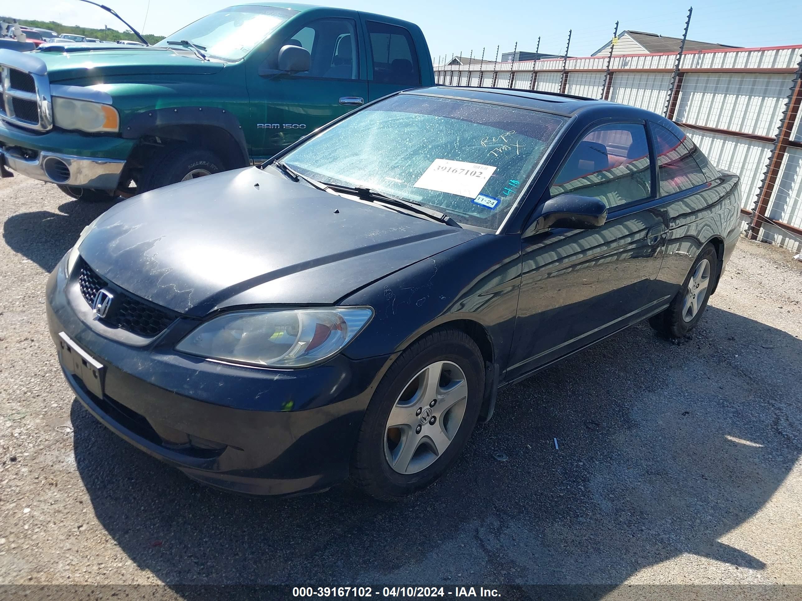 Photo 1 VIN: 1HGEM22955L055519 - HONDA CIVIC 