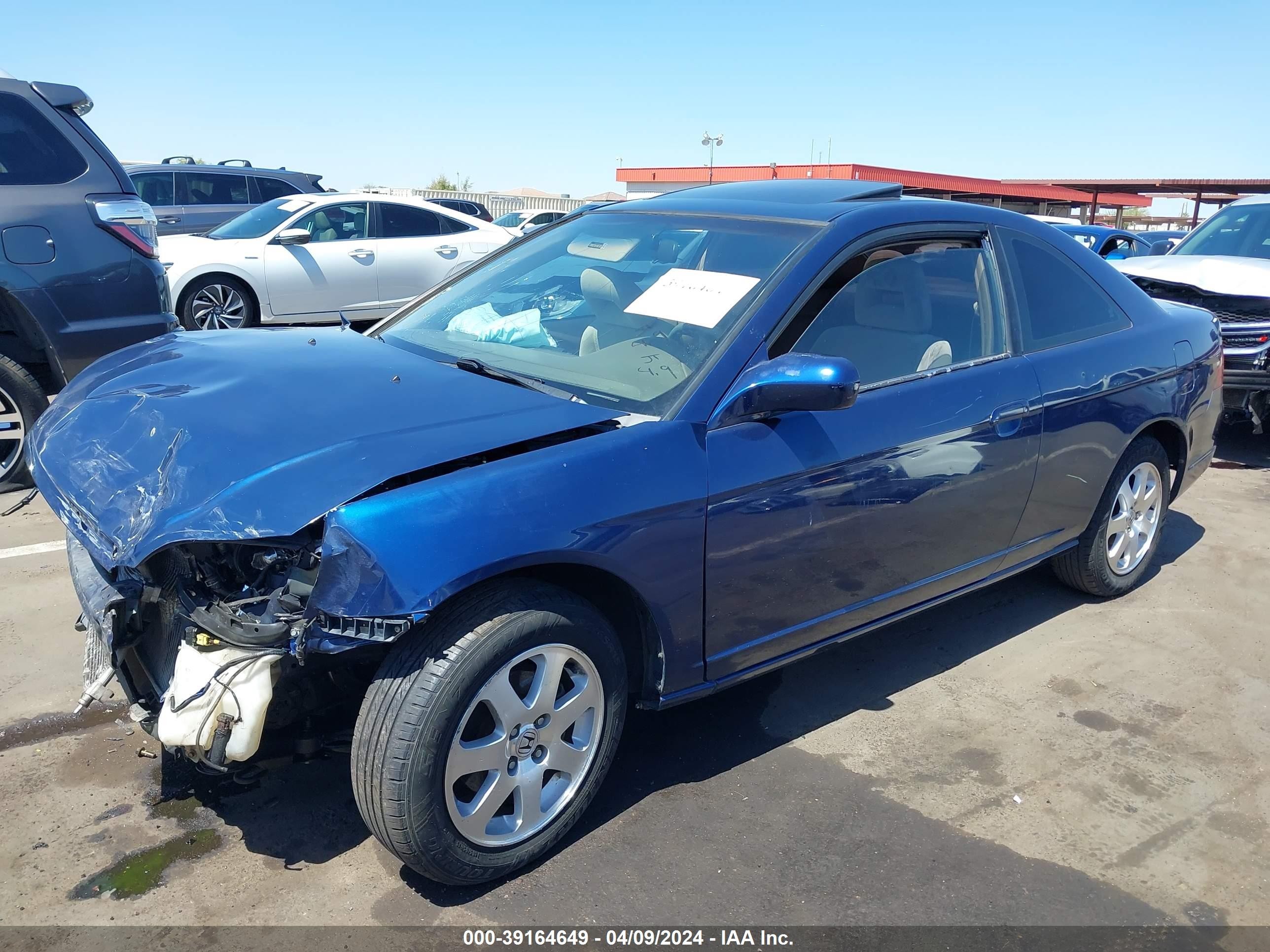 Photo 1 VIN: 1HGEM22973L007145 - HONDA CIVIC 