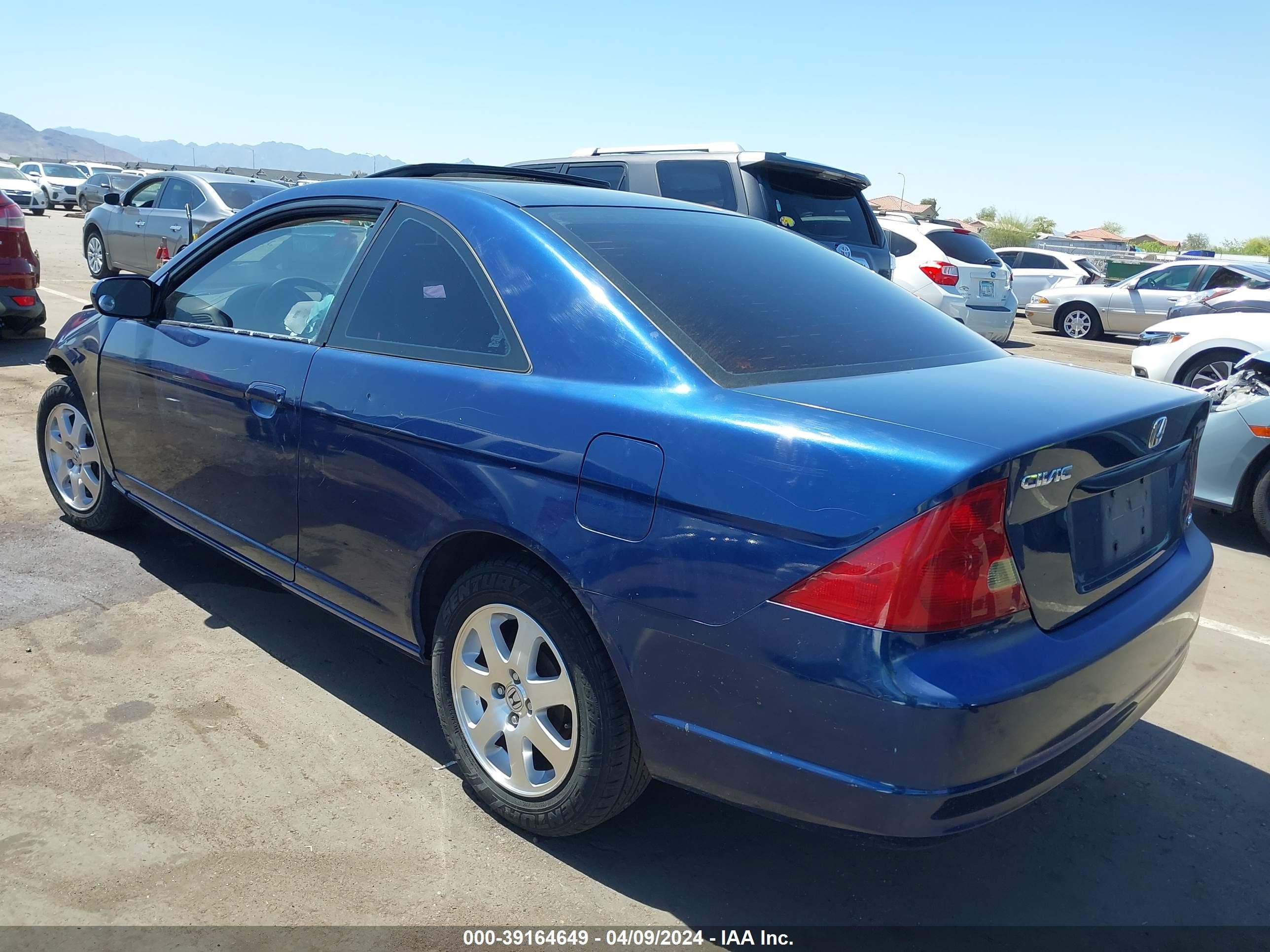 Photo 2 VIN: 1HGEM22973L007145 - HONDA CIVIC 