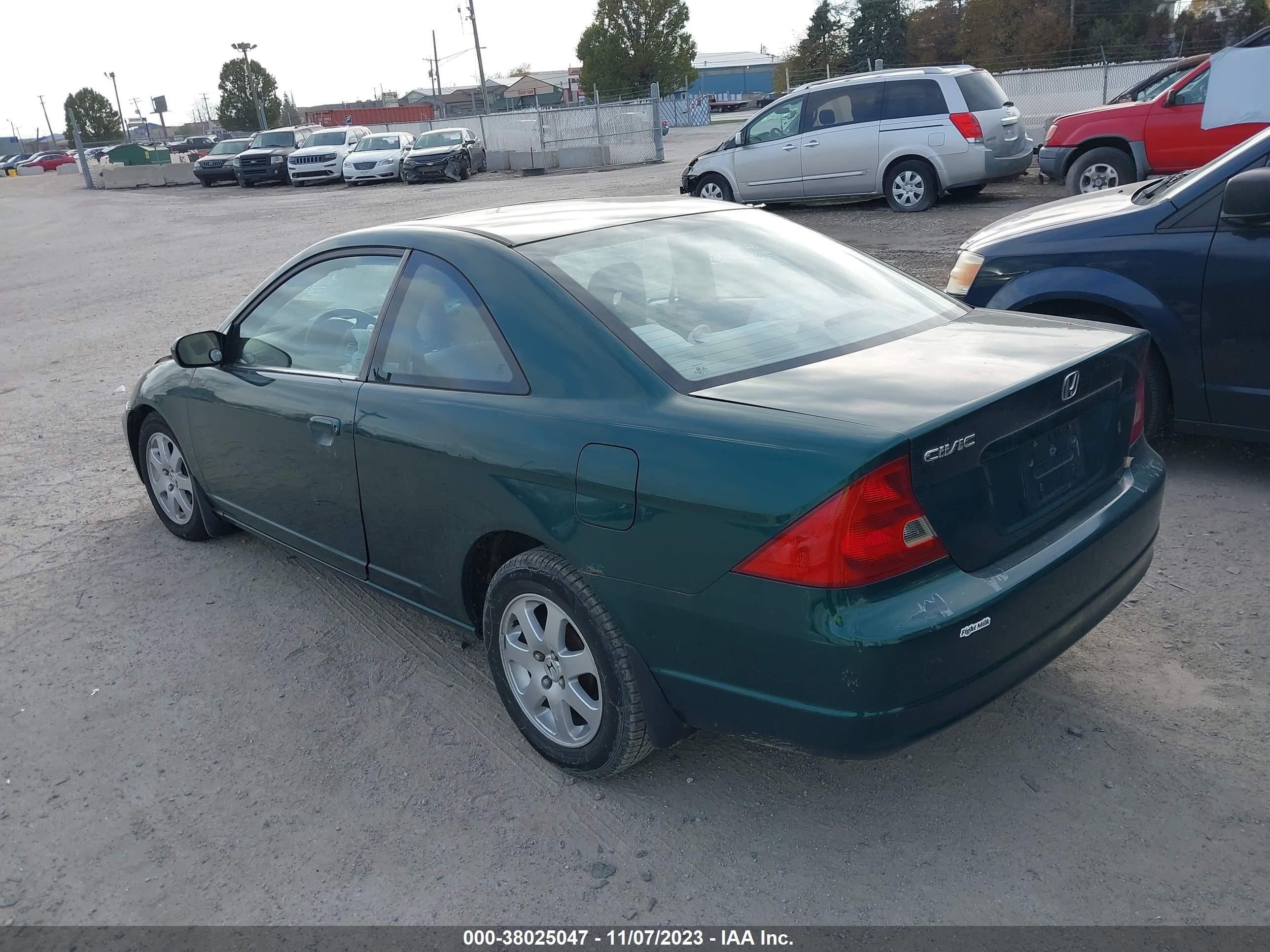 Photo 2 VIN: 1HGEM229X1L104725 - HONDA CIVIC 