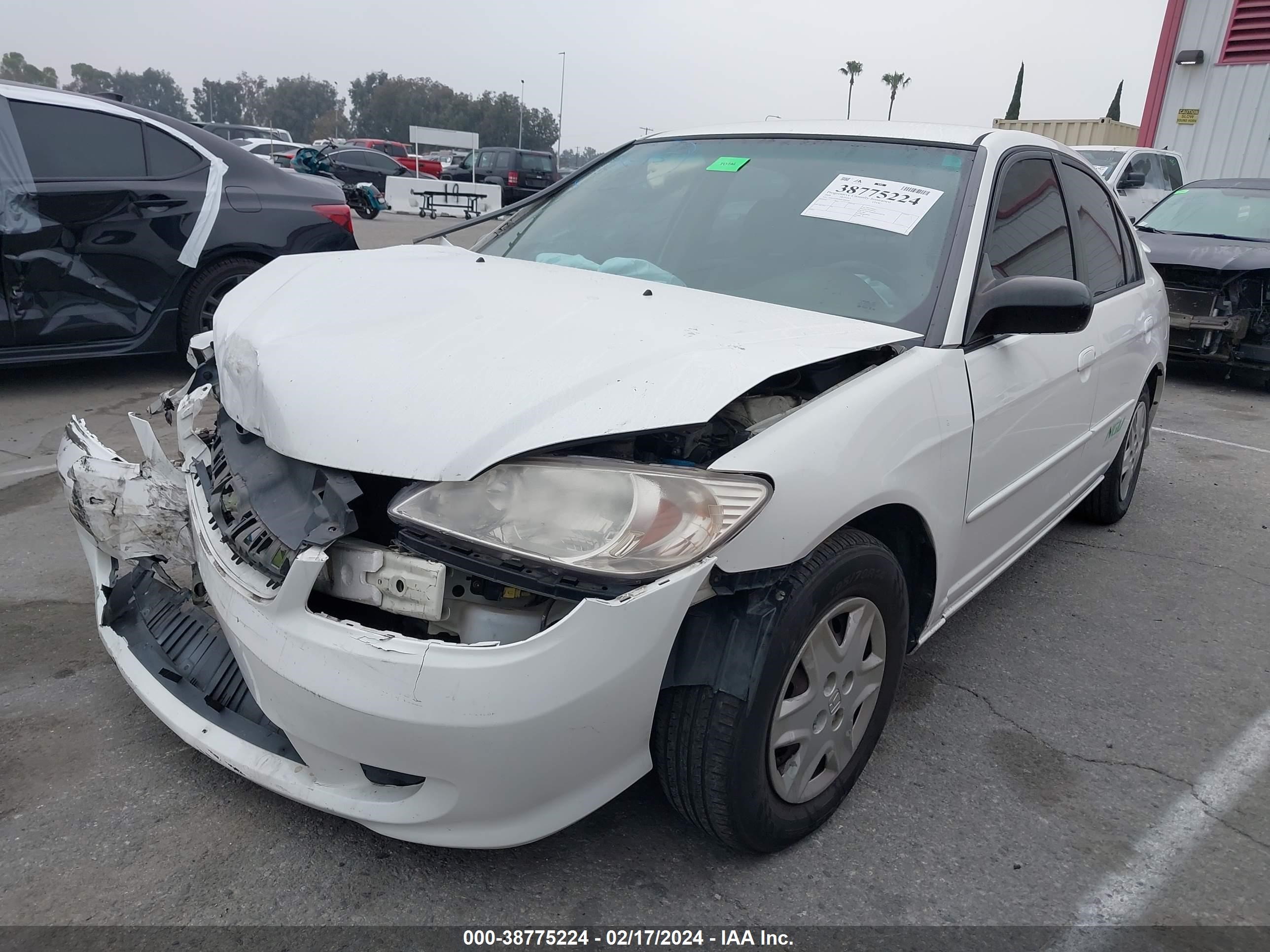 Photo 1 VIN: 1HGEN26504L000592 - HONDA CIVIC 