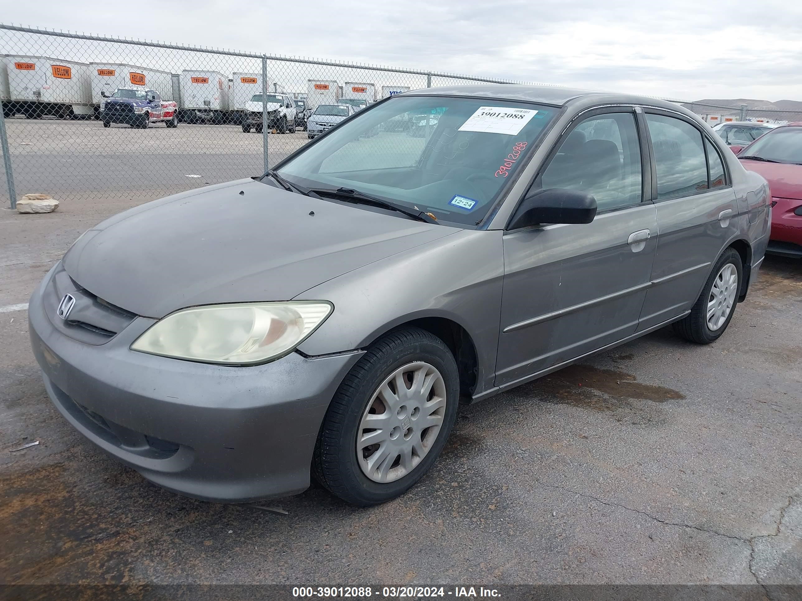 Photo 1 VIN: 1HGES15555L026224 - HONDA CIVIC 