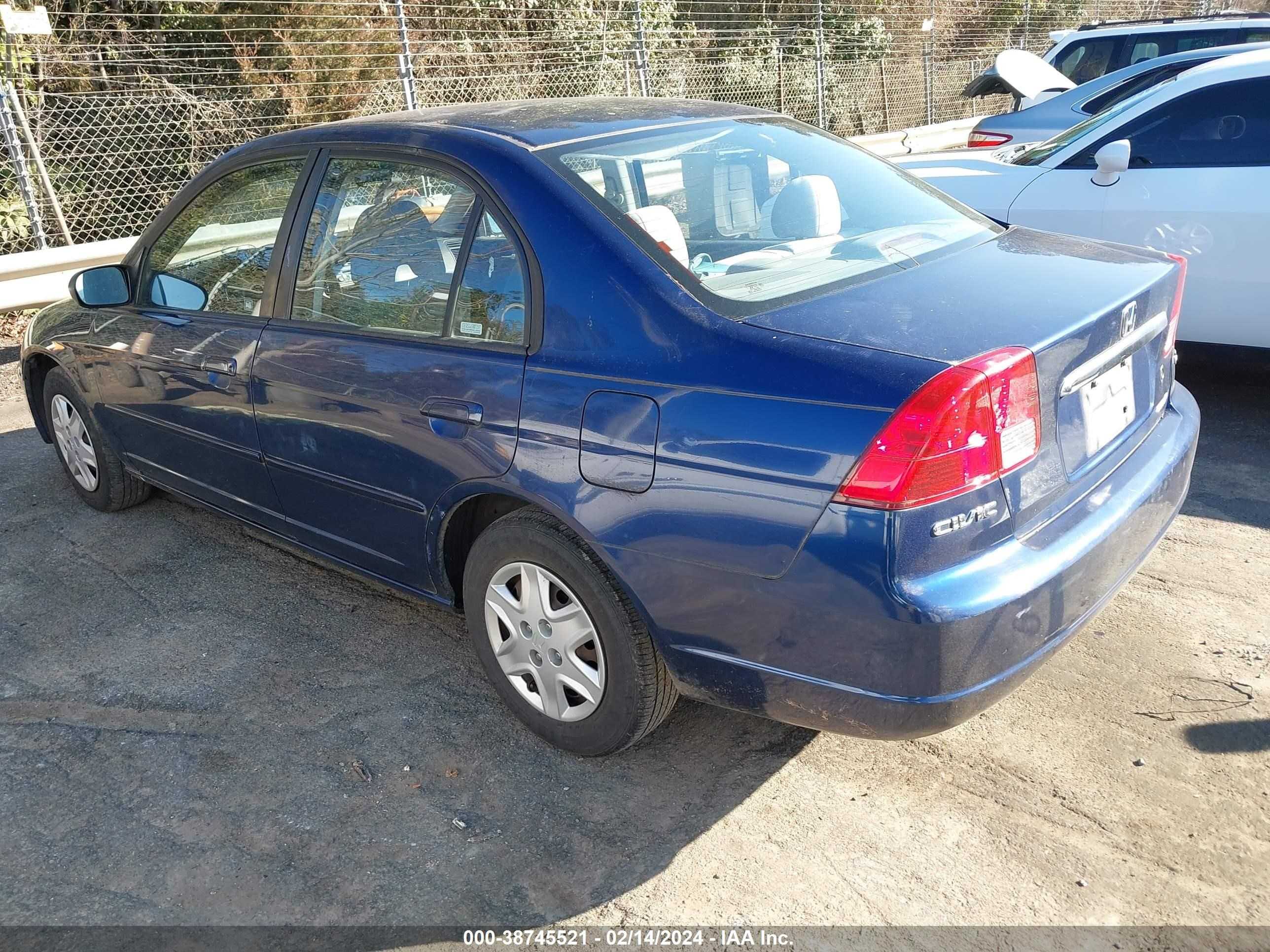 Photo 2 VIN: 1HGES15573L004111 - HONDA CIVIC 