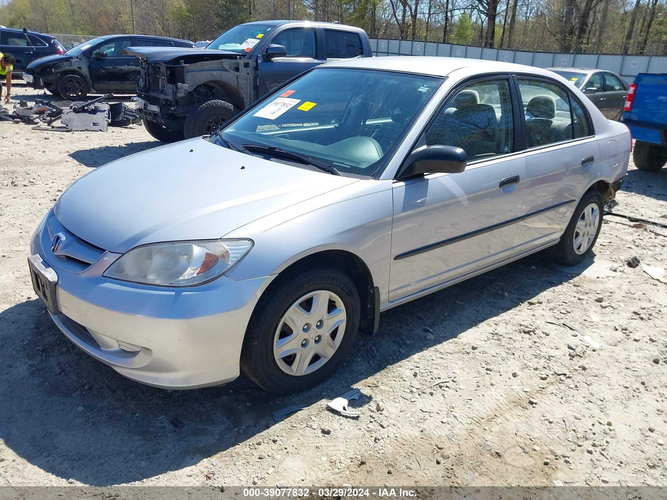 Photo 1 VIN: 1HGES16325L001018 - HONDA CIVIC 