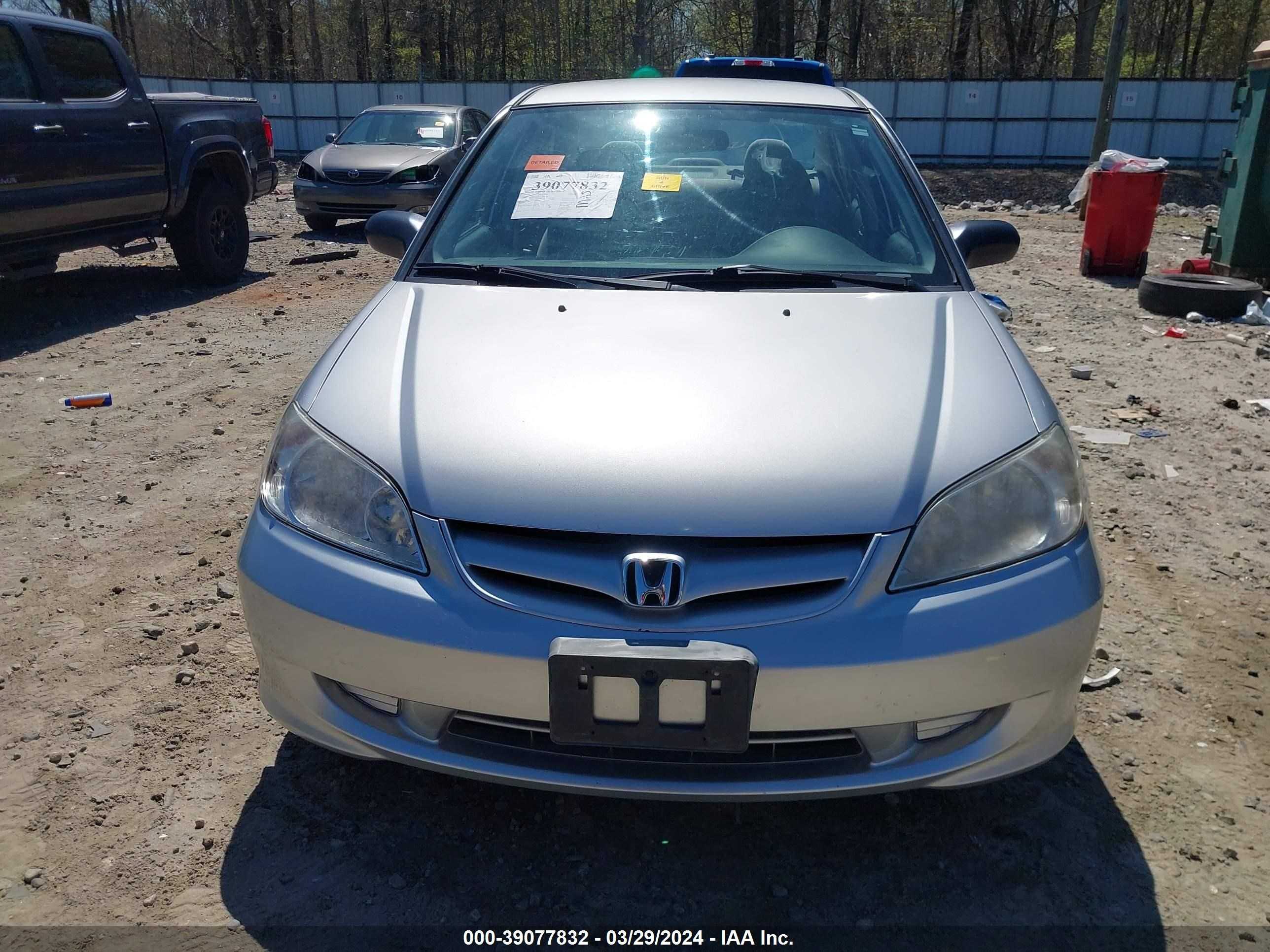 Photo 12 VIN: 1HGES16325L001018 - HONDA CIVIC 