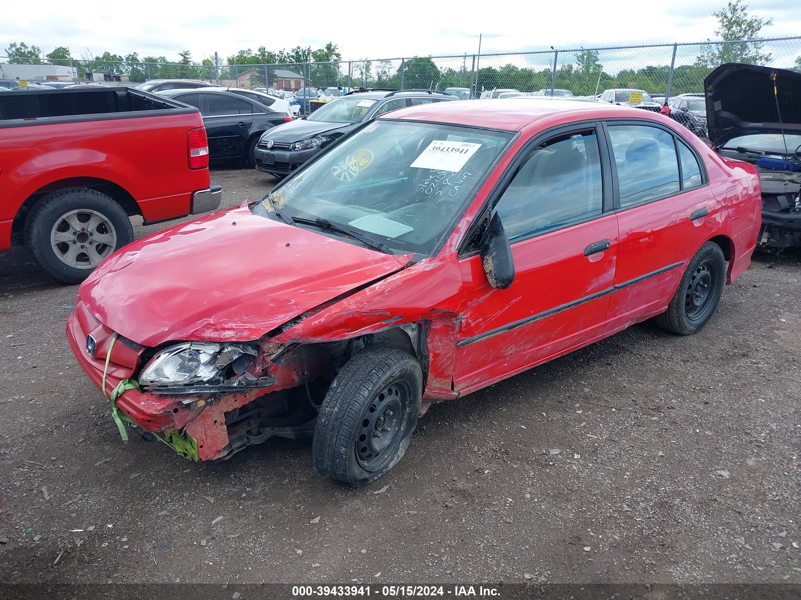 Photo 1 VIN: 1HGES16365L021014 - HONDA CIVIC 