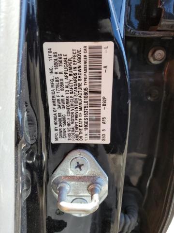 Photo 11 VIN: 1HGES16375L010605 - HONDA CIVIC DX V 