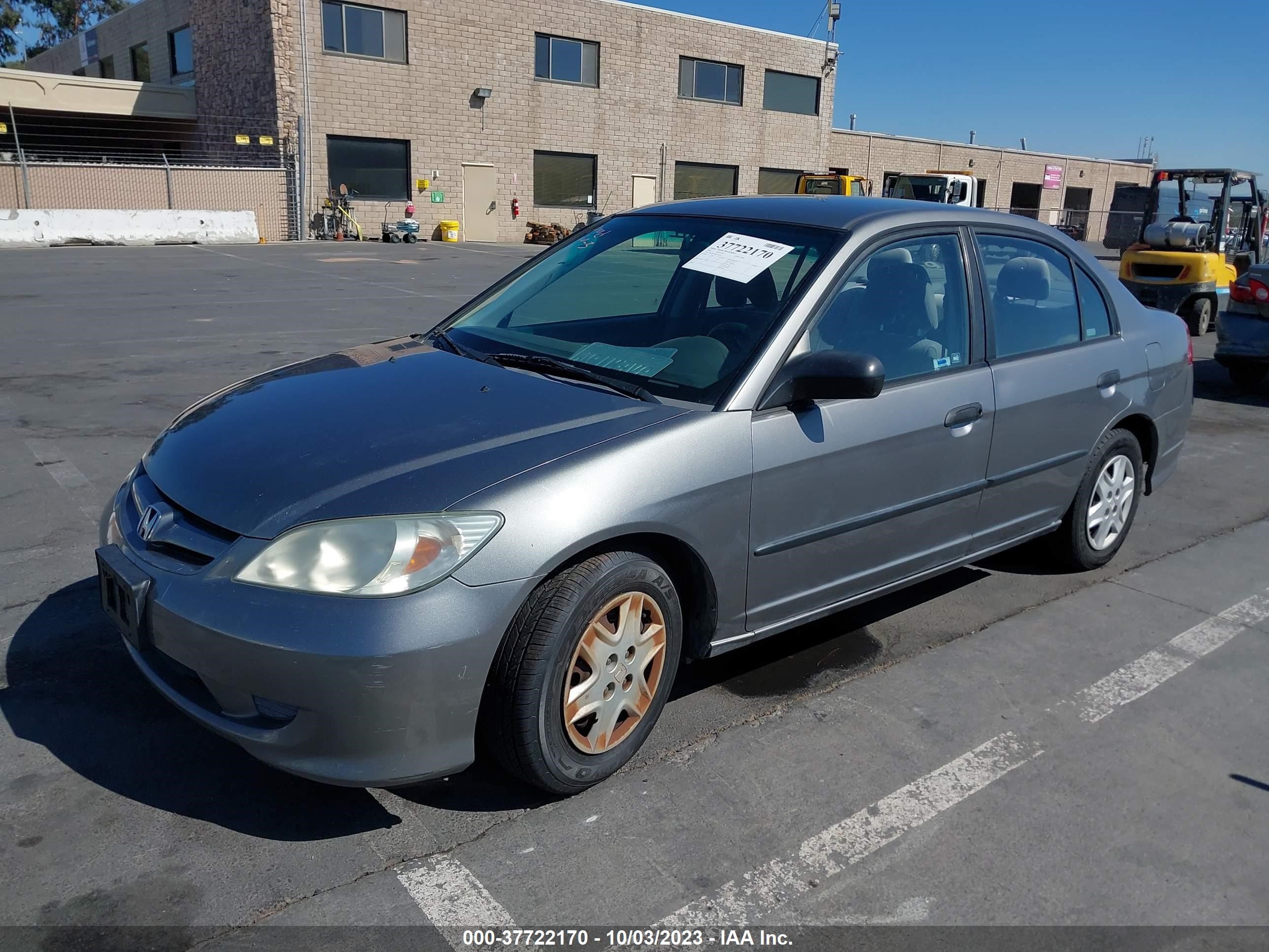 Photo 1 VIN: 1HGES16385L016185 - HONDA CIVIC 