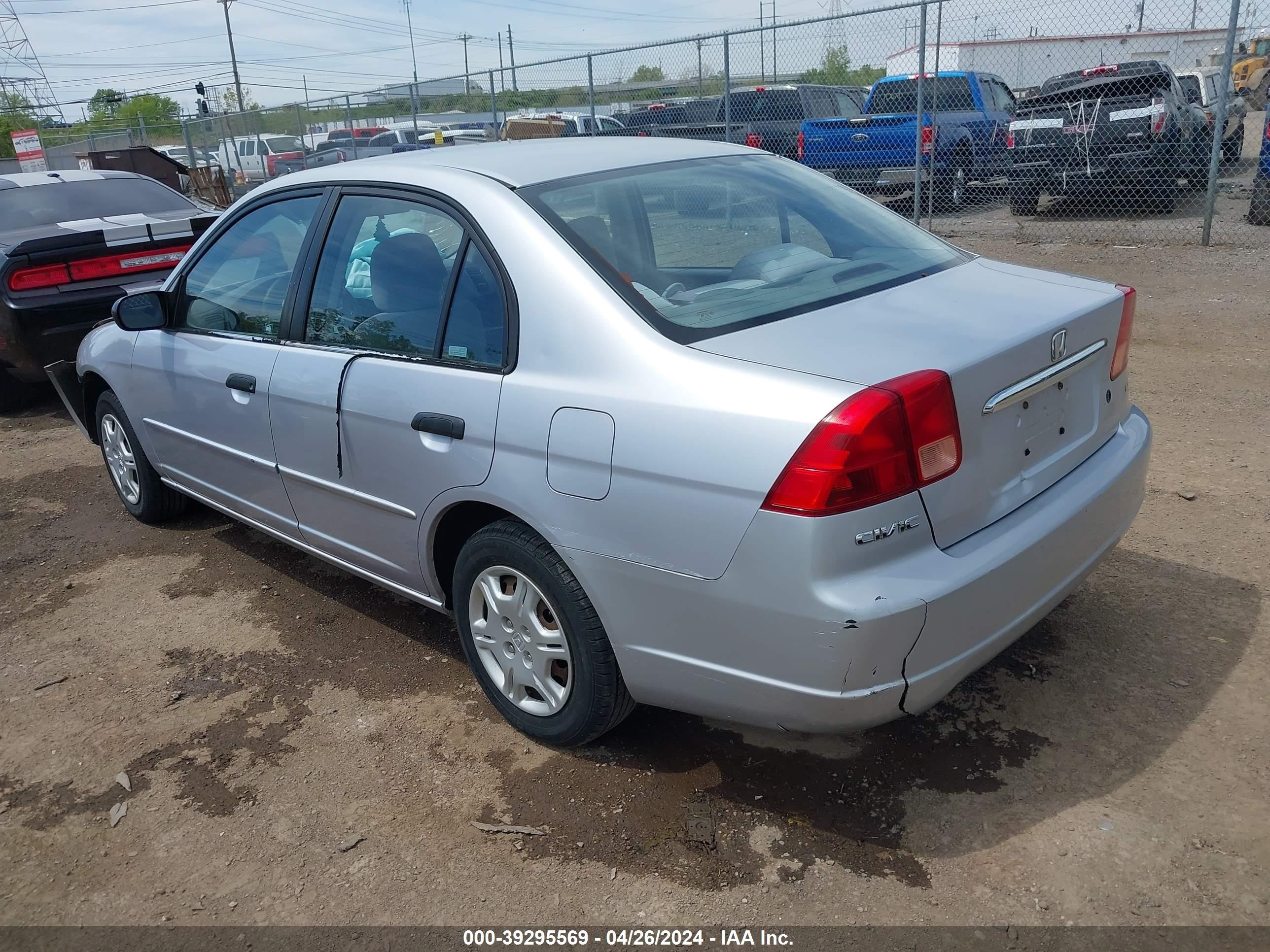 Photo 2 VIN: 1HGES16501L060497 - HONDA CIVIC 