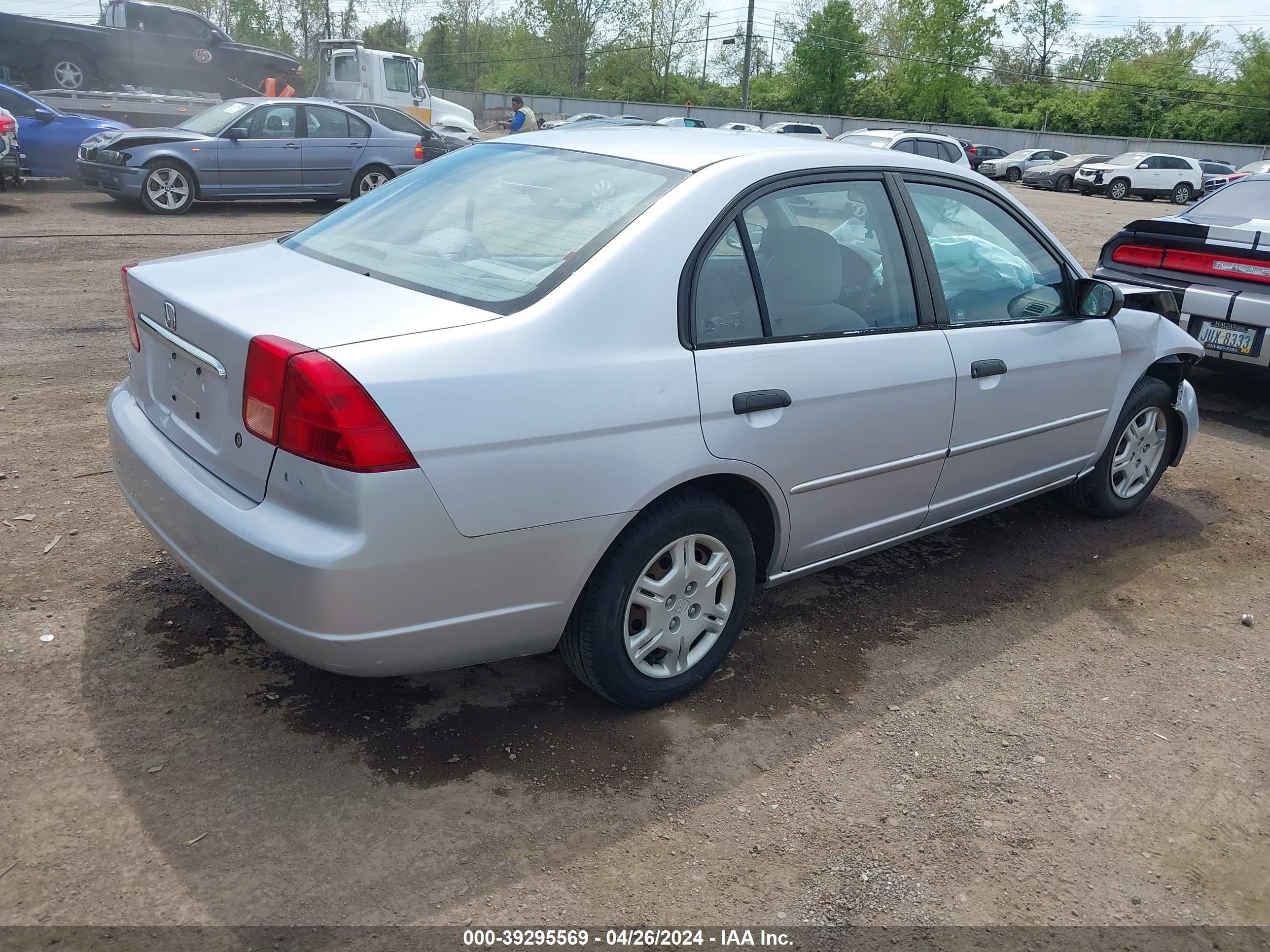 Photo 3 VIN: 1HGES16501L060497 - HONDA CIVIC 