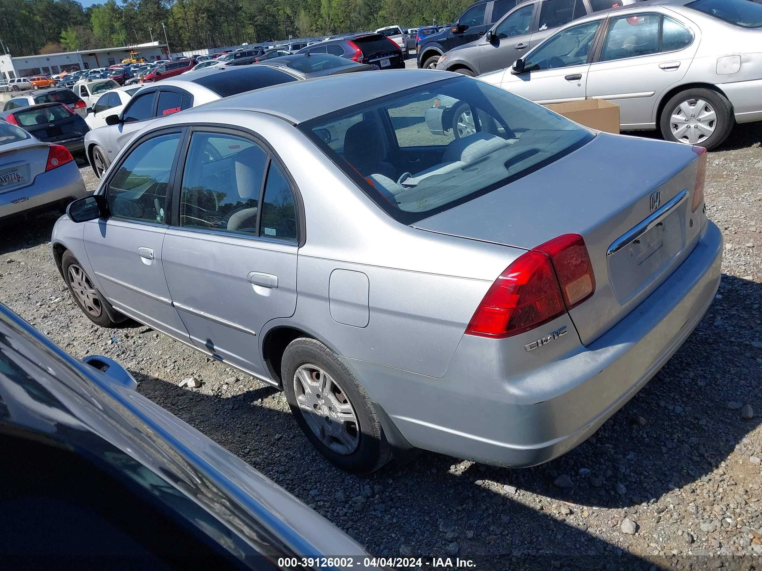 Photo 2 VIN: 1HGES16502L009535 - HONDA CIVIC 