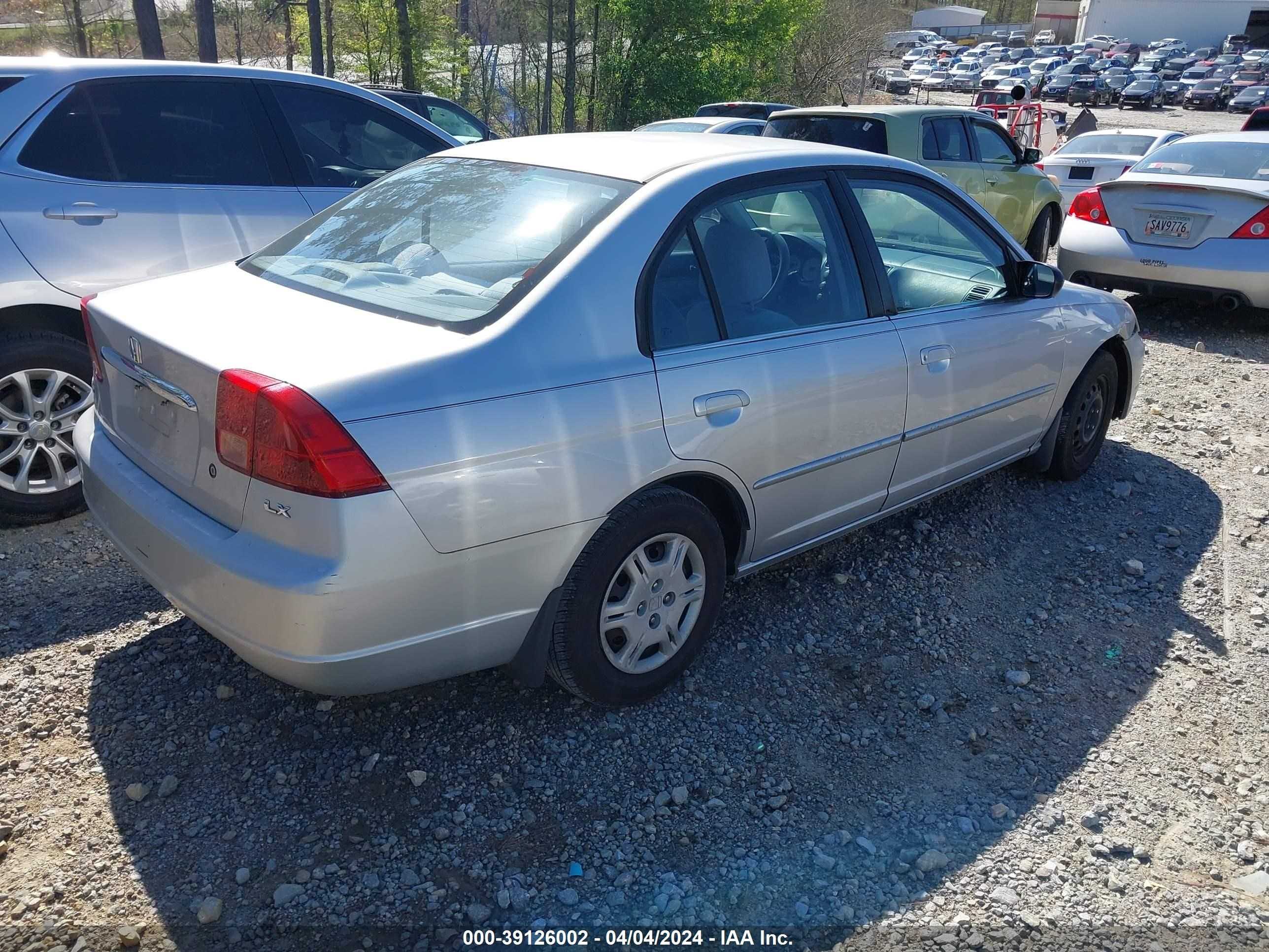 Photo 3 VIN: 1HGES16502L009535 - HONDA CIVIC 