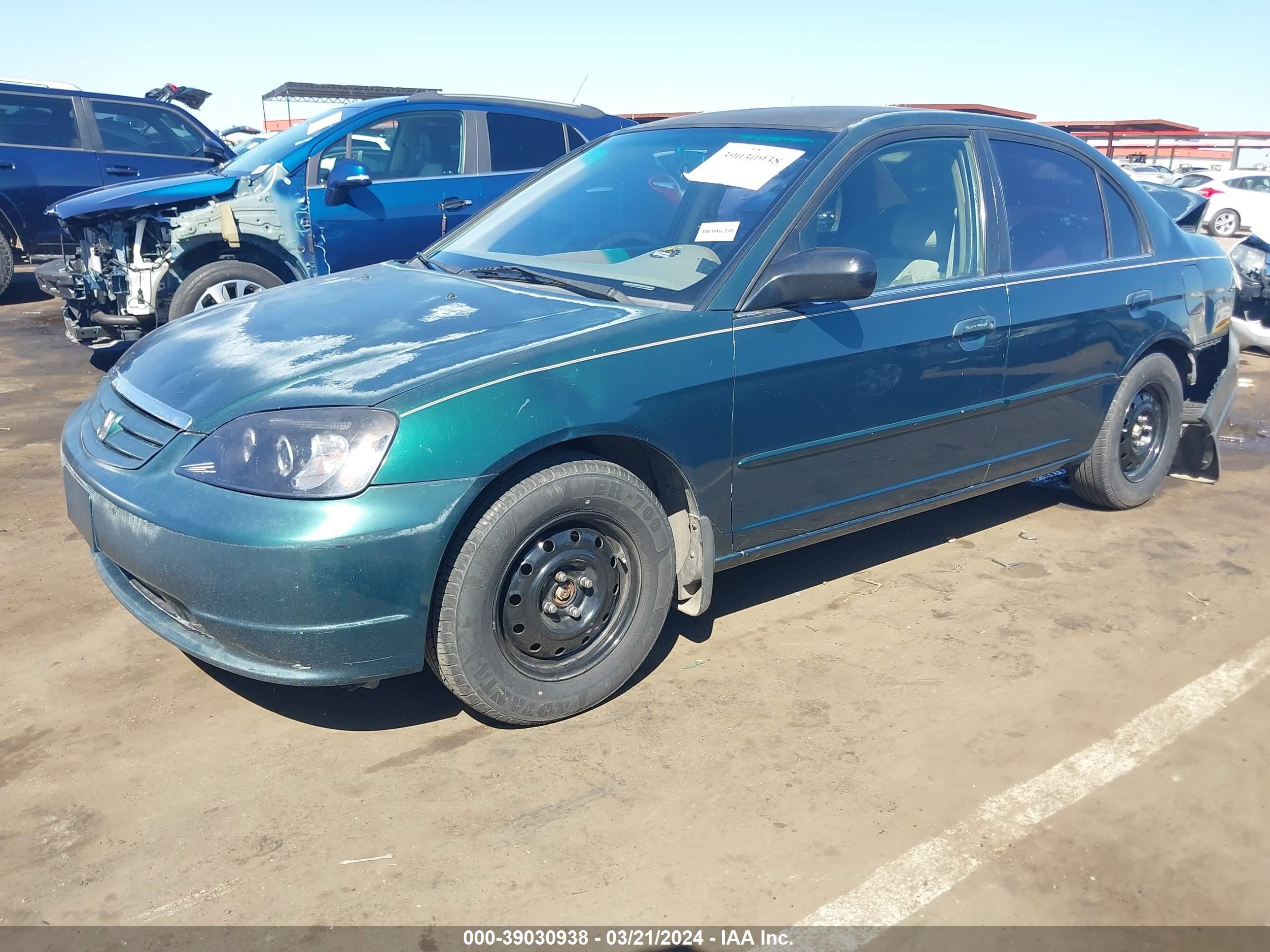 Photo 1 VIN: 1HGES16512L072837 - HONDA CIVIC 