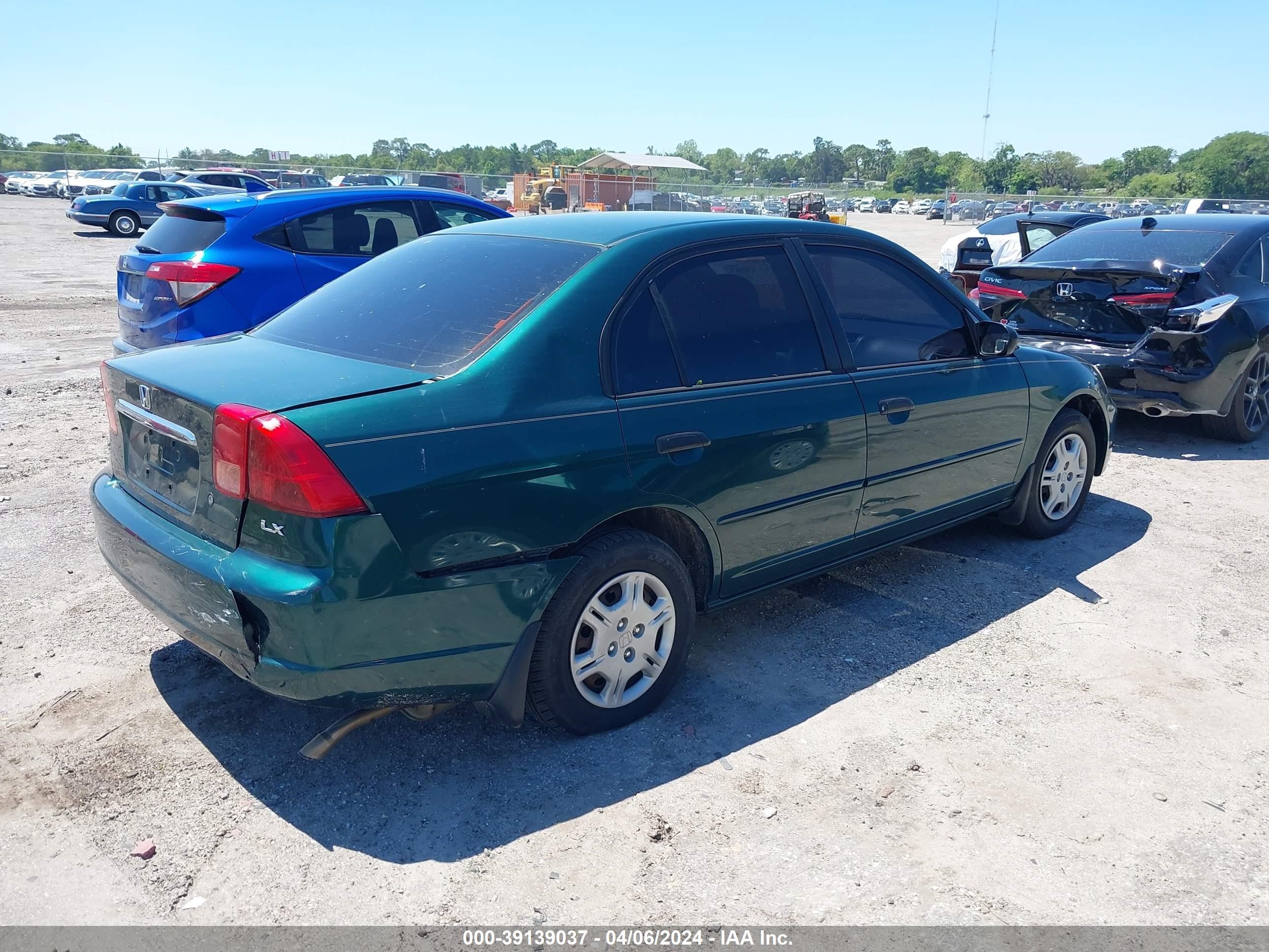 Photo 3 VIN: 1HGES16531L029101 - HONDA CIVIC 