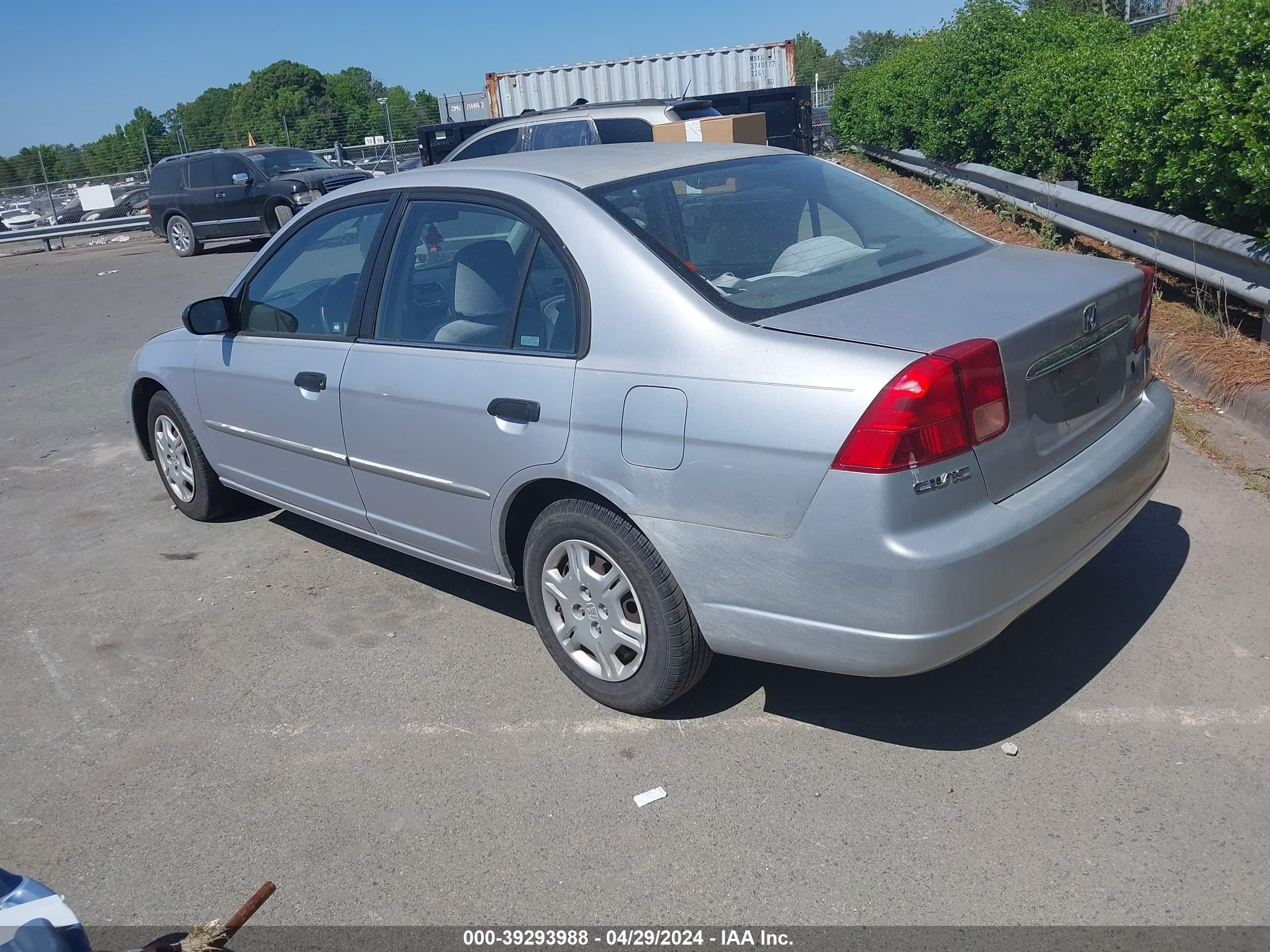 Photo 2 VIN: 1HGES16541L001730 - HONDA CIVIC 