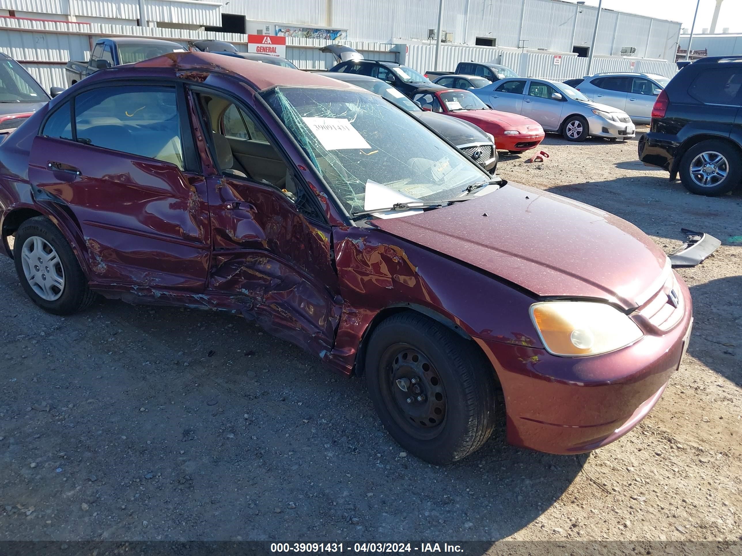 Photo 0 VIN: 1HGES16552L061758 - HONDA CIVIC 