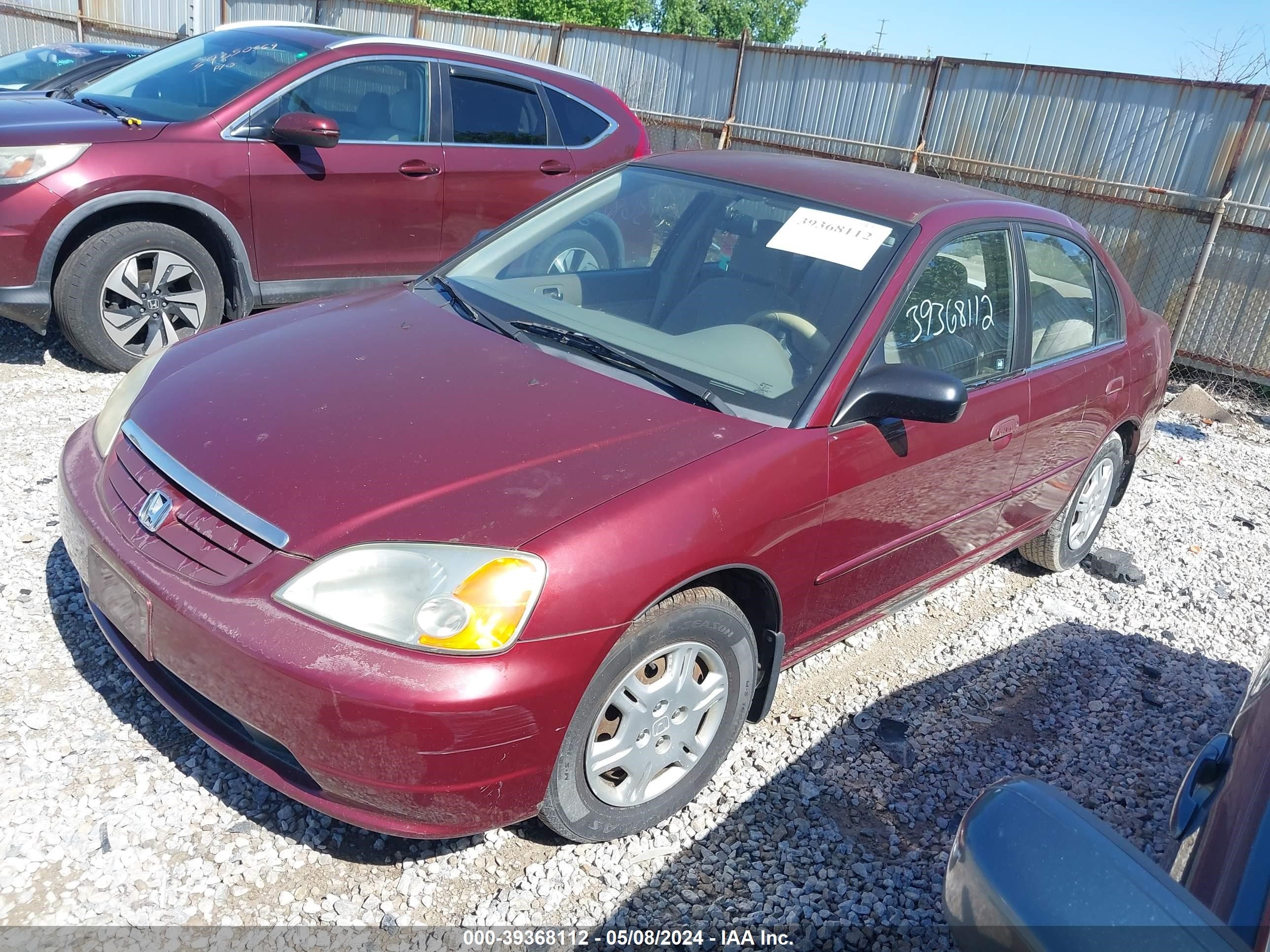 Photo 1 VIN: 1HGES16572L014599 - HONDA CIVIC 