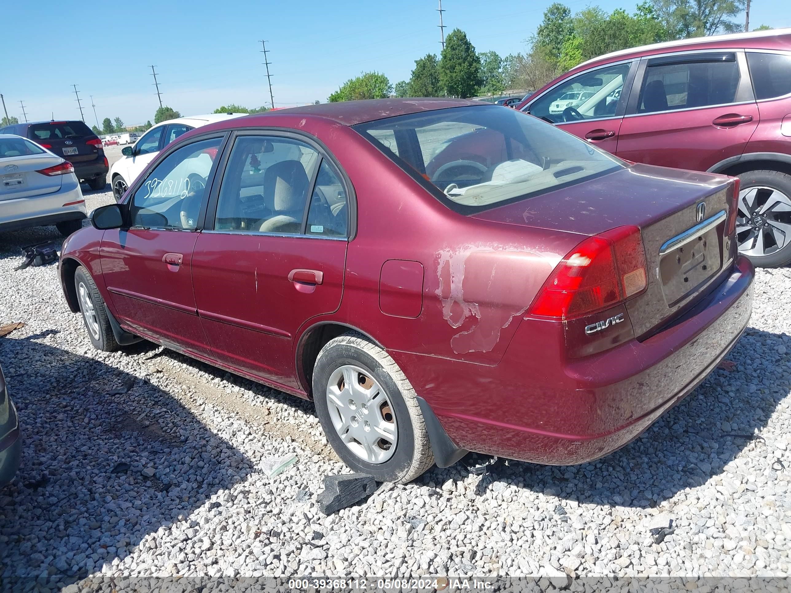 Photo 2 VIN: 1HGES16572L014599 - HONDA CIVIC 