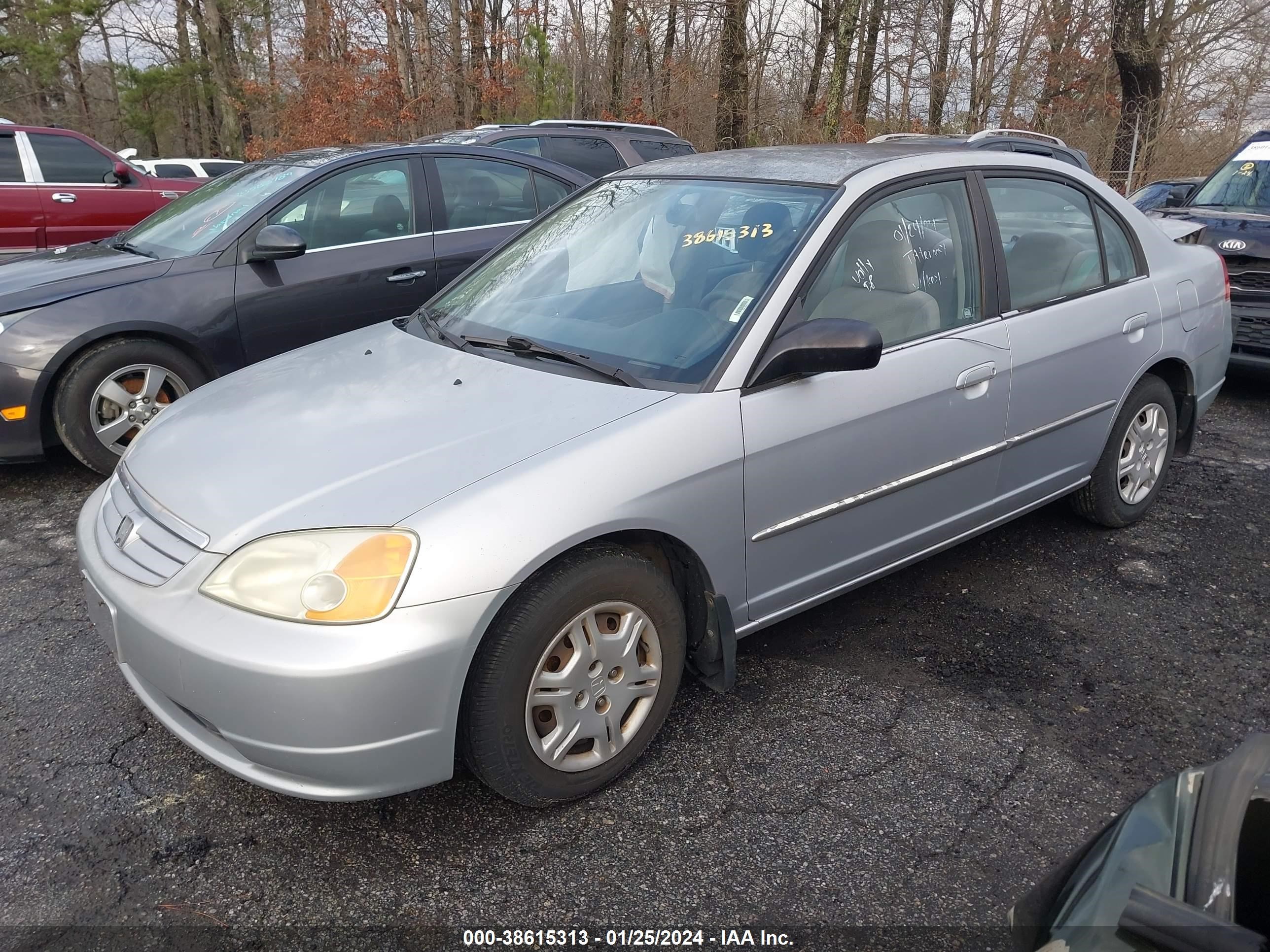 Photo 1 VIN: 1HGES16572L039020 - HONDA CIVIC 