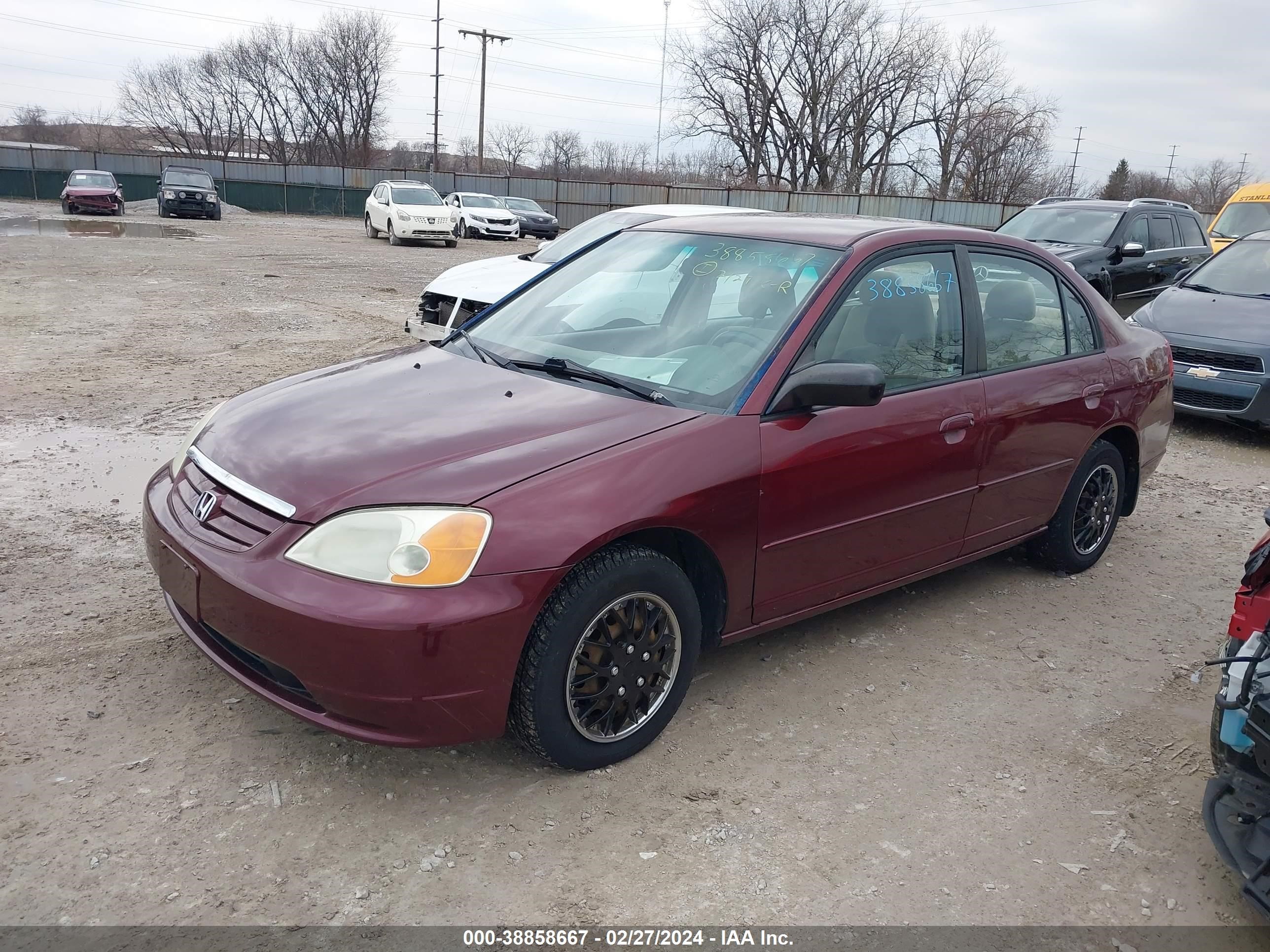 Photo 1 VIN: 1HGES16573L038385 - HONDA CIVIC 