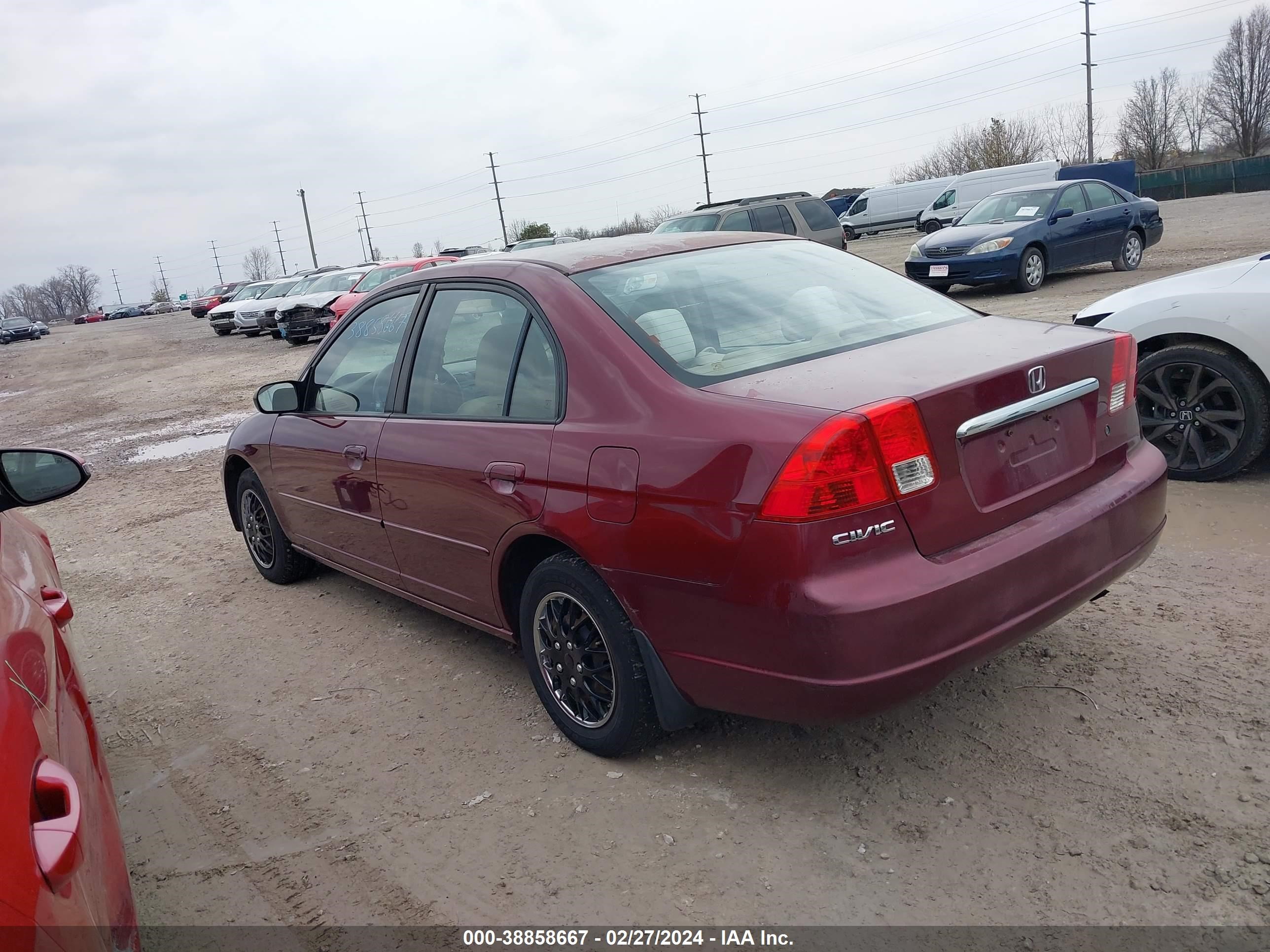 Photo 2 VIN: 1HGES16573L038385 - HONDA CIVIC 