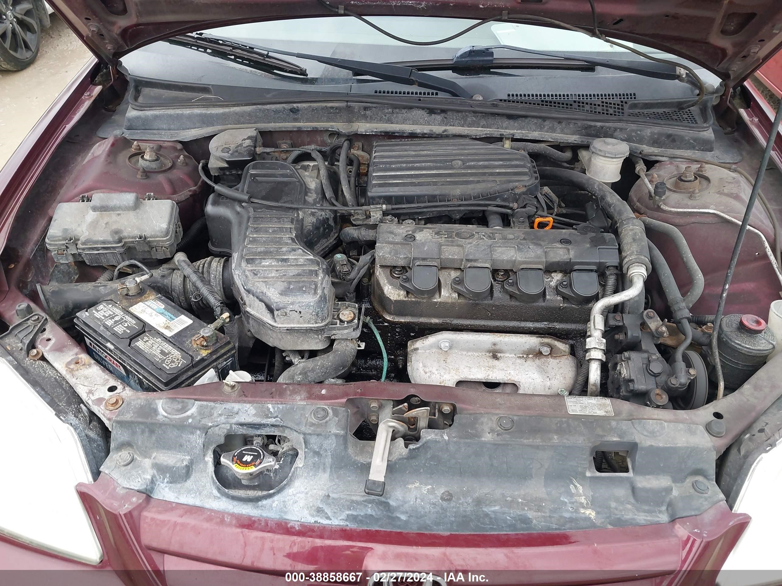 Photo 9 VIN: 1HGES16573L038385 - HONDA CIVIC 